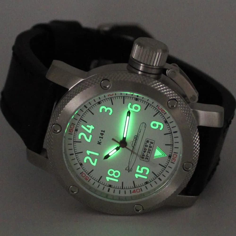 Часы К-141 / Курск (Oscar-II) 086.01 механические, механизм Ракета 2623 