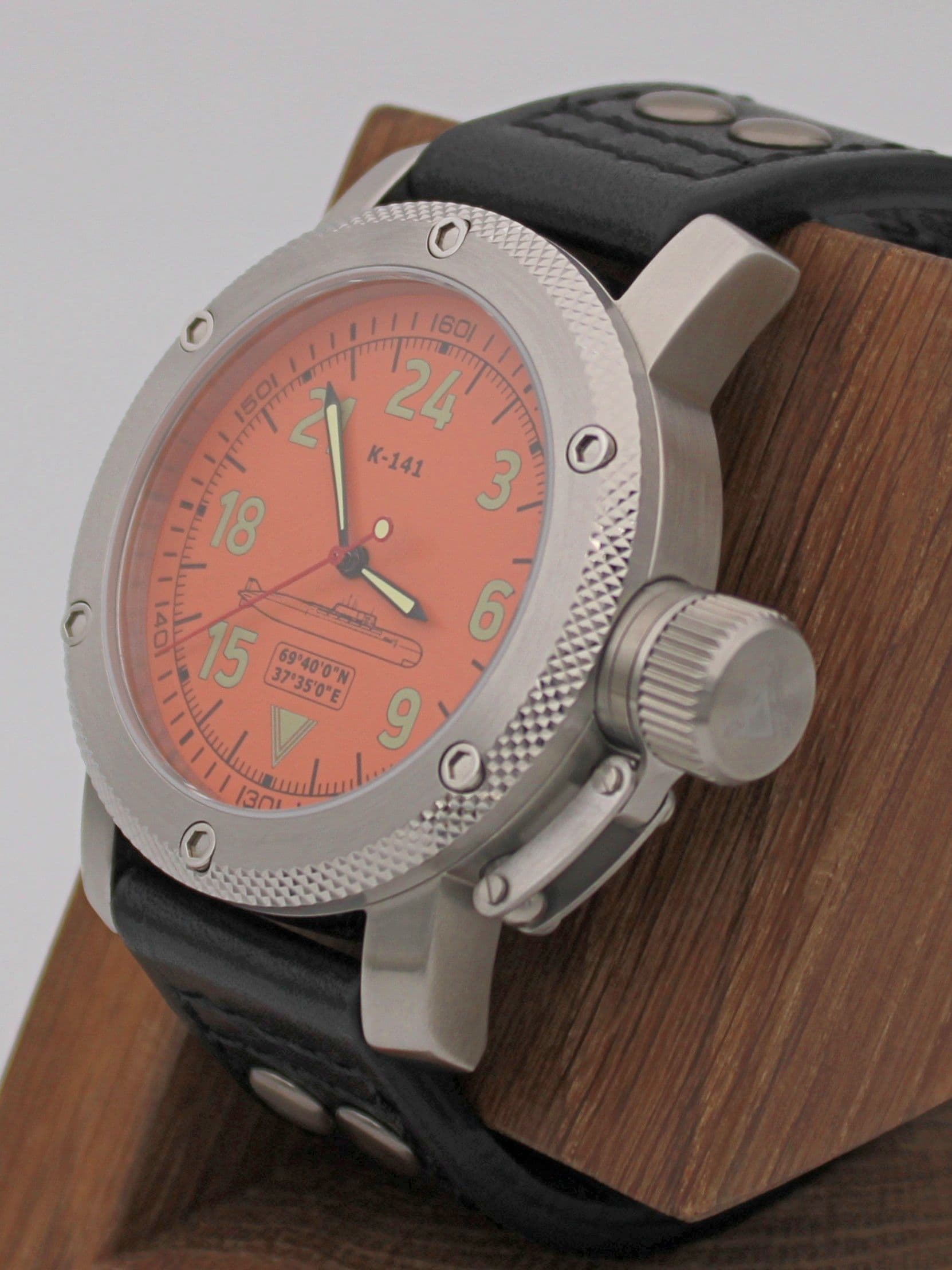 Часы К-141 / Курск (Oscar-II) механические с автоподзаводом (Восток 2431) 01.088.01