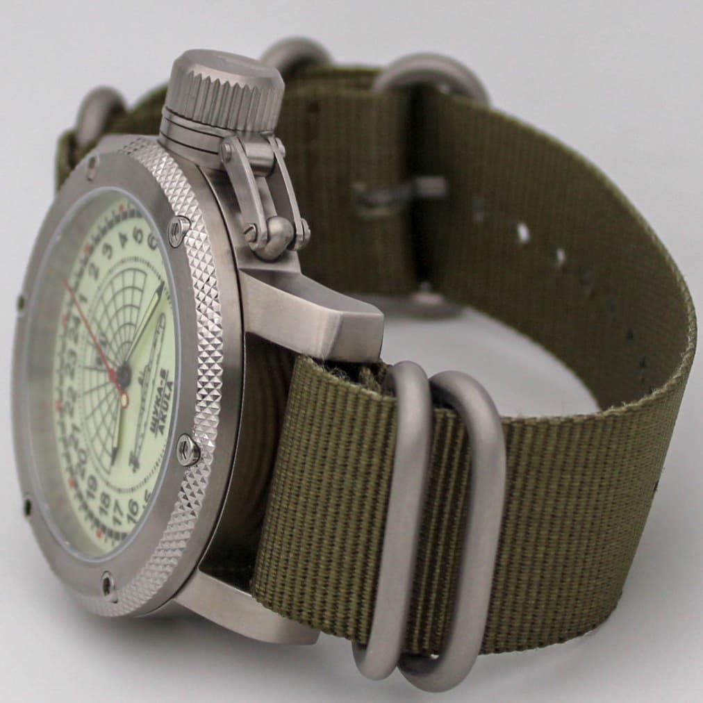 Часы 971 Щука-Б (Акула), механизм Восток 2415.01