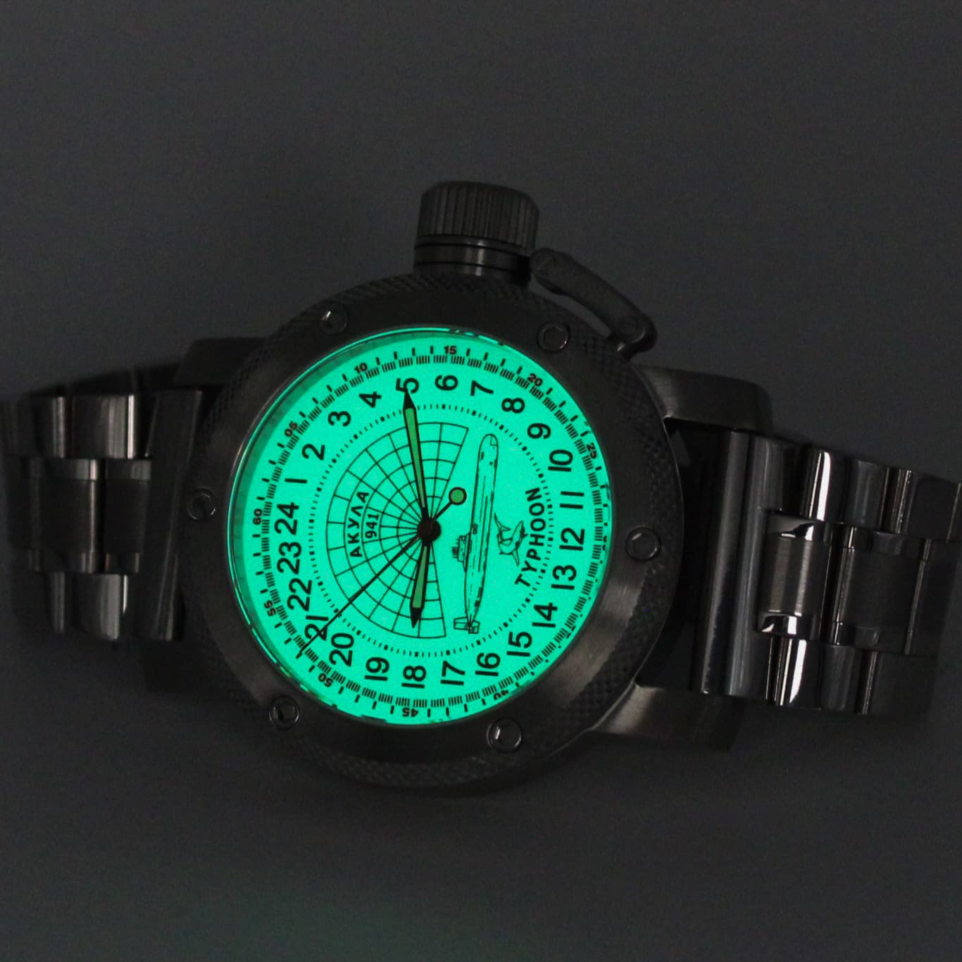 Часы 941 / Акула (Typhoon) механизм Восток 2431