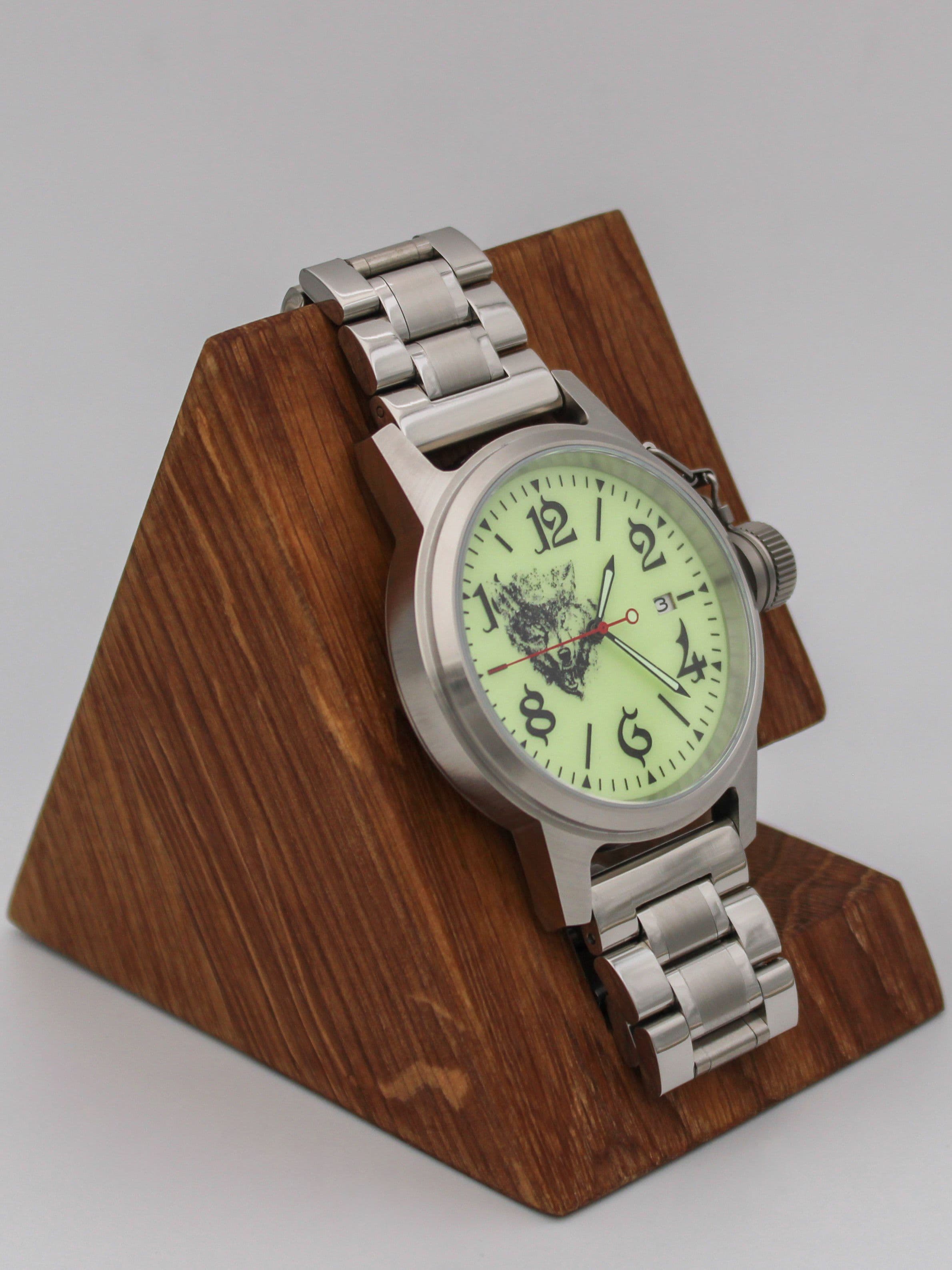 Часы Волк механические с автоподзаводом (Seiko NH35A) 45.305.2