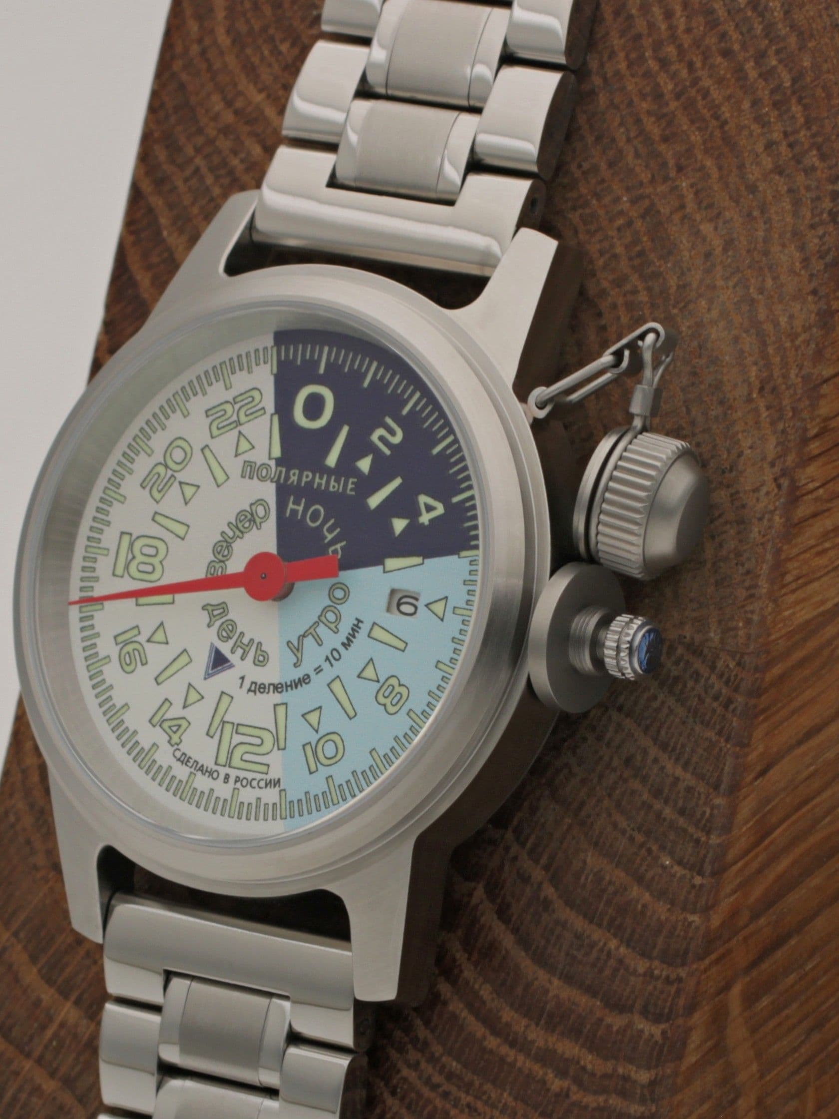 Часы "Утро/День/Вечер/Ночь" однострелочные механические с автоподзаводом (Seiko NH34A) 45.203.2