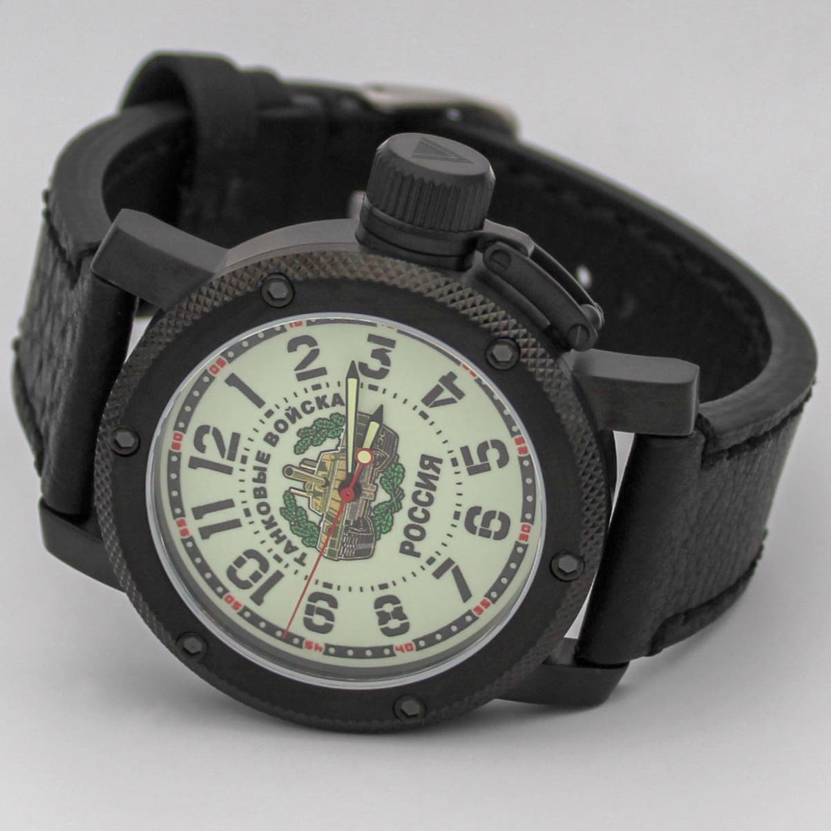 Часы Танковые войска РОССИЯ, механизм Восток 2415.01