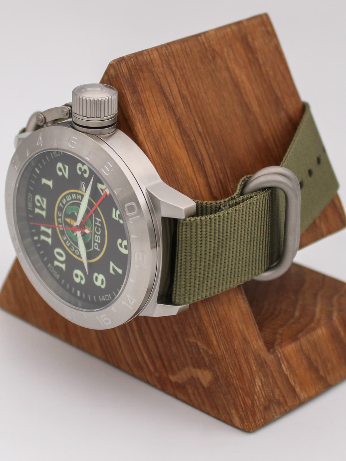 Часы РВСН механические с автоподзаводом (Seiko NH34A) 52.308.21