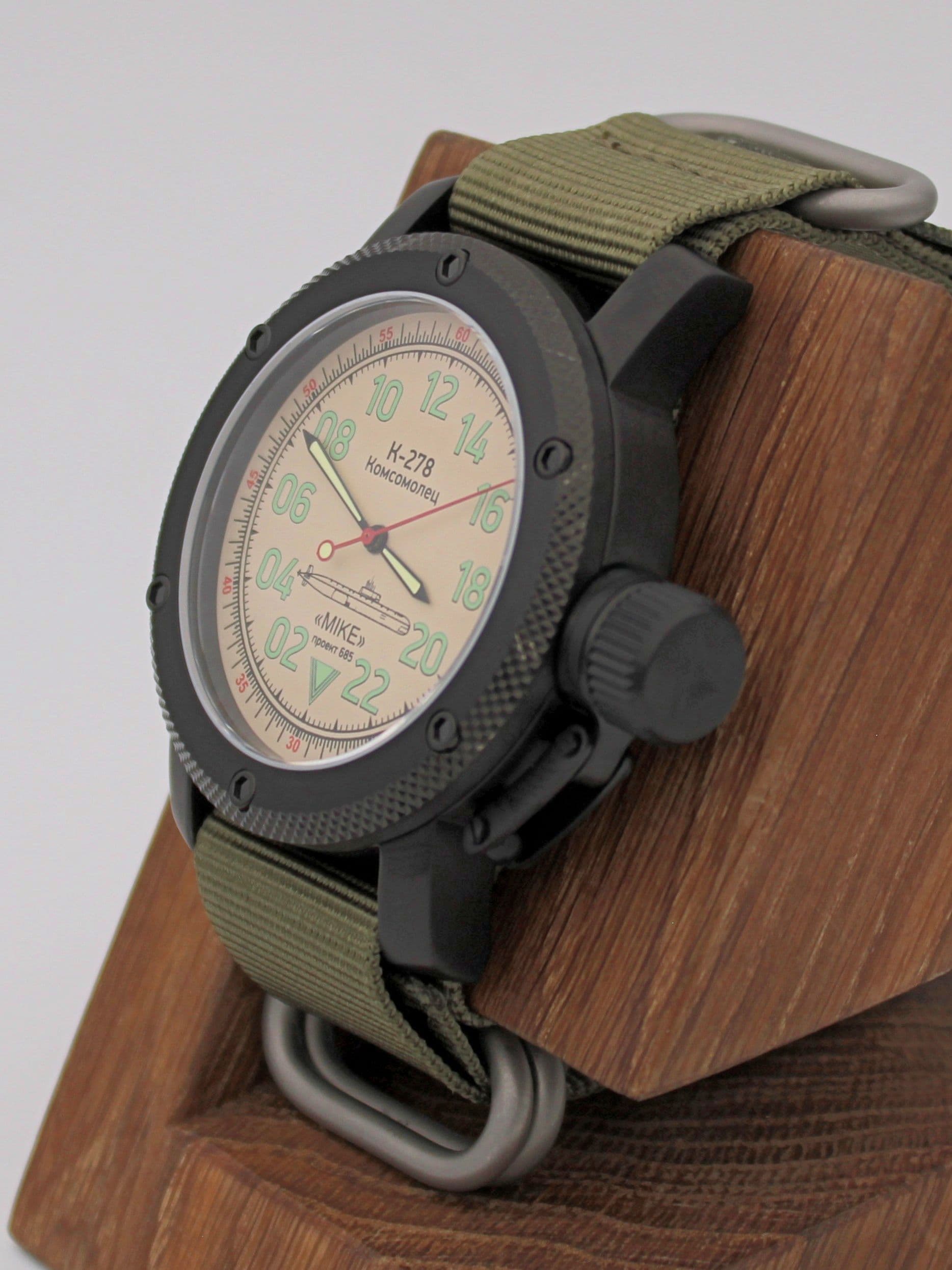 Часы К-278 / Комсомолец (Mike) механические с автоподзаводом (Восток 2431) 101.042.21