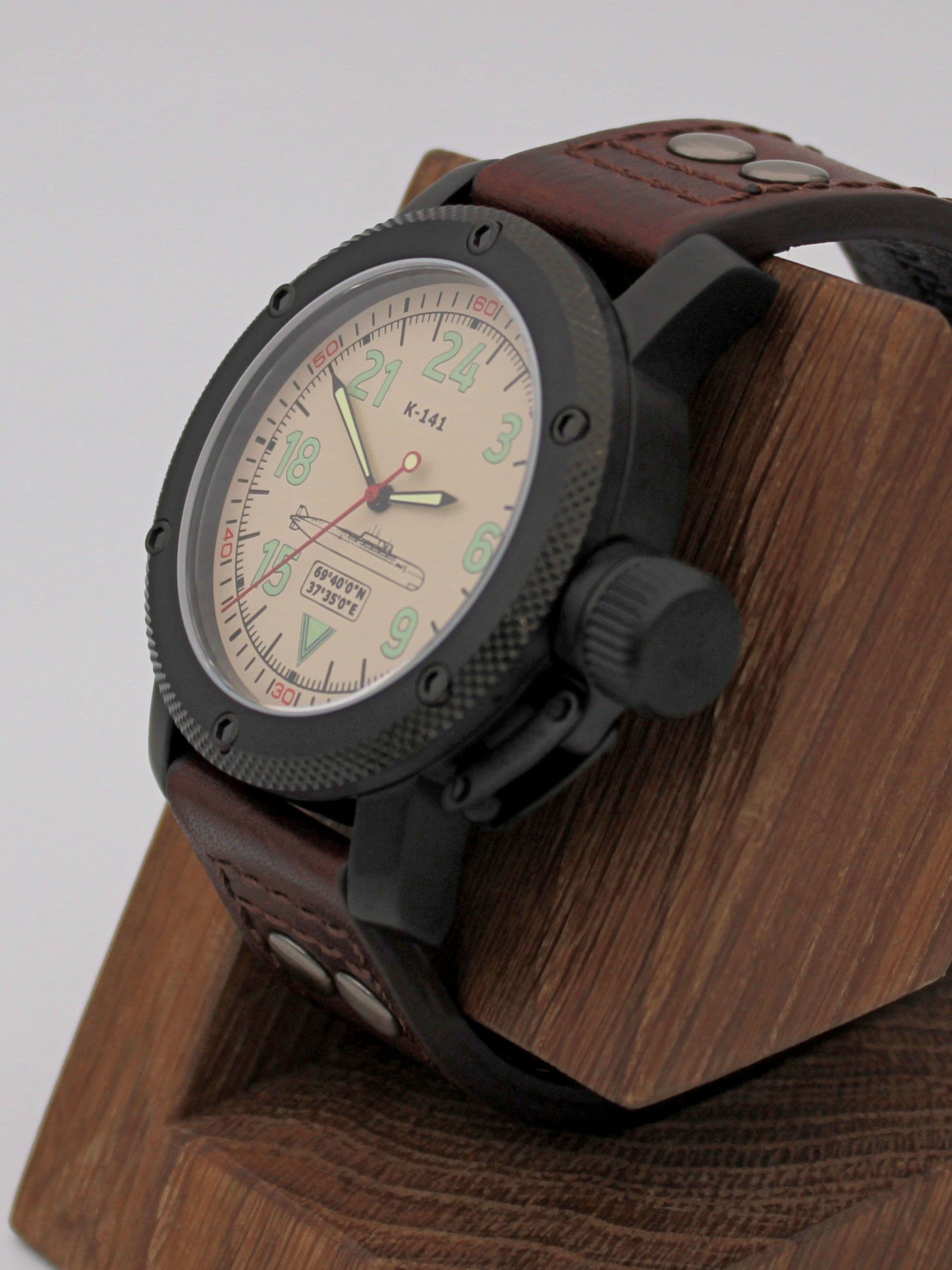Часы К-141 / Курск (Oscar-II) механические с автоподзаводом (Восток 2431) 101.087.02