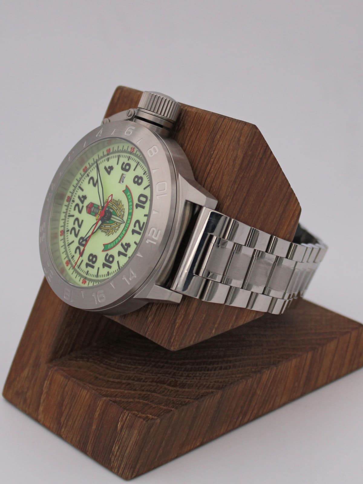 Часы Погранвойска механические с автоподзаводом (Seiko NH34A) 52.173.2