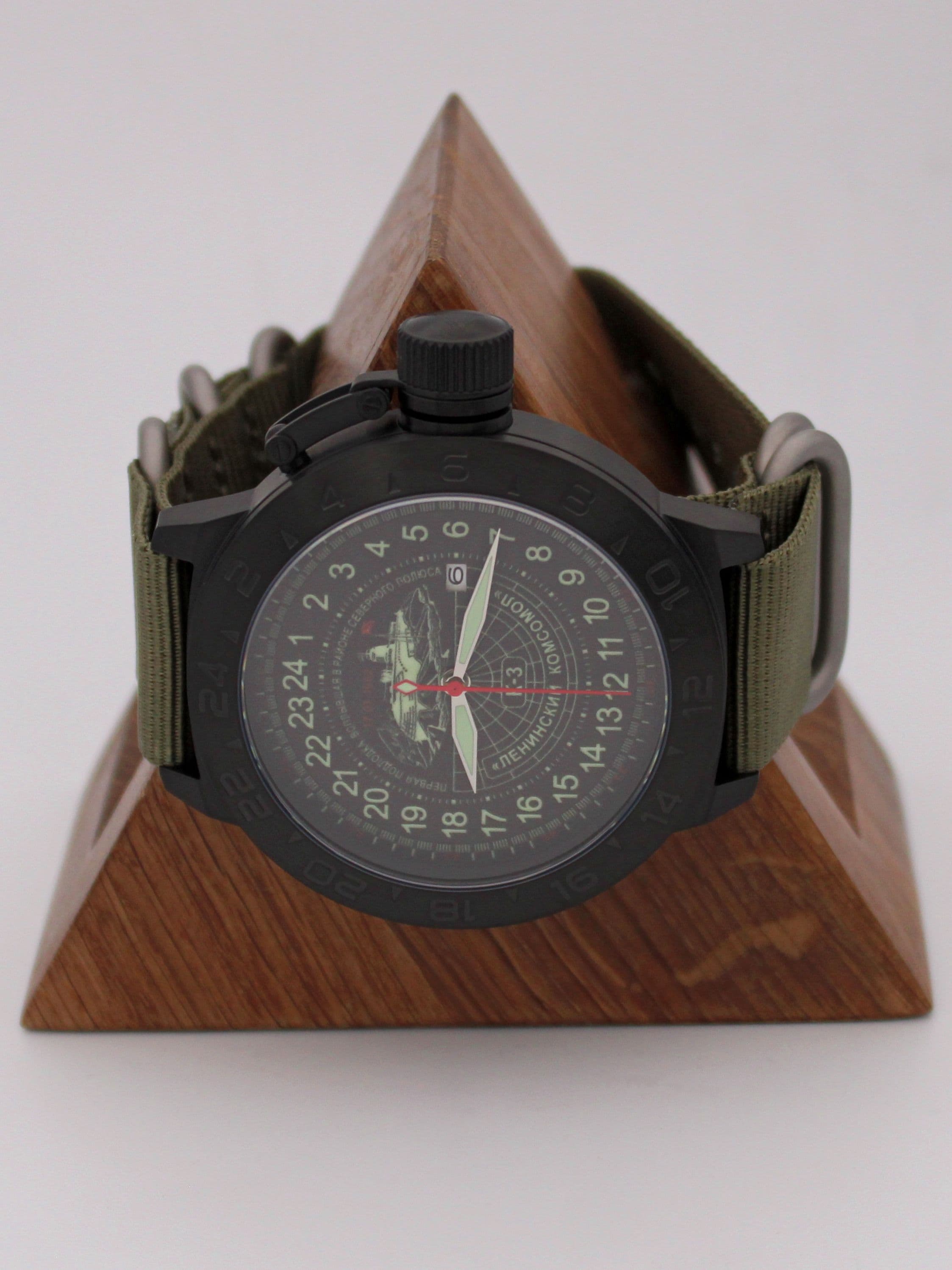 Часы К-3 "Ленинский комсомол" механические с автоподзаводом (Seiko NH34A) 152.152.21