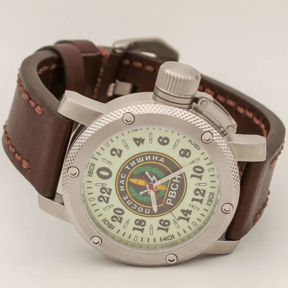 Часы наручные РВСН механические 160.02, Механизм Ракета 2623 