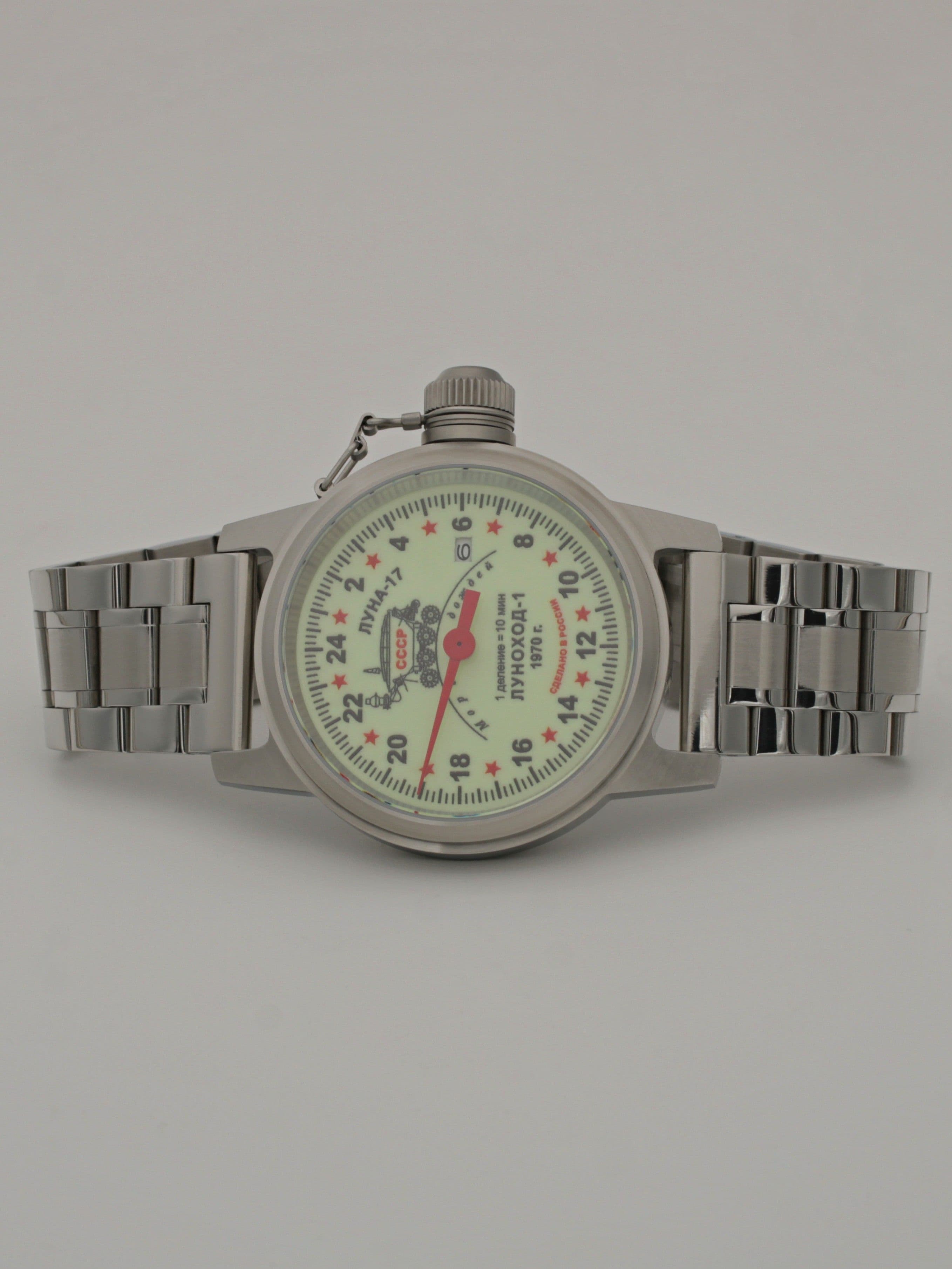 Часы "Луноход-1" однострелочные механические с автоподзаводом (Seiko NH34A) 45.400.2