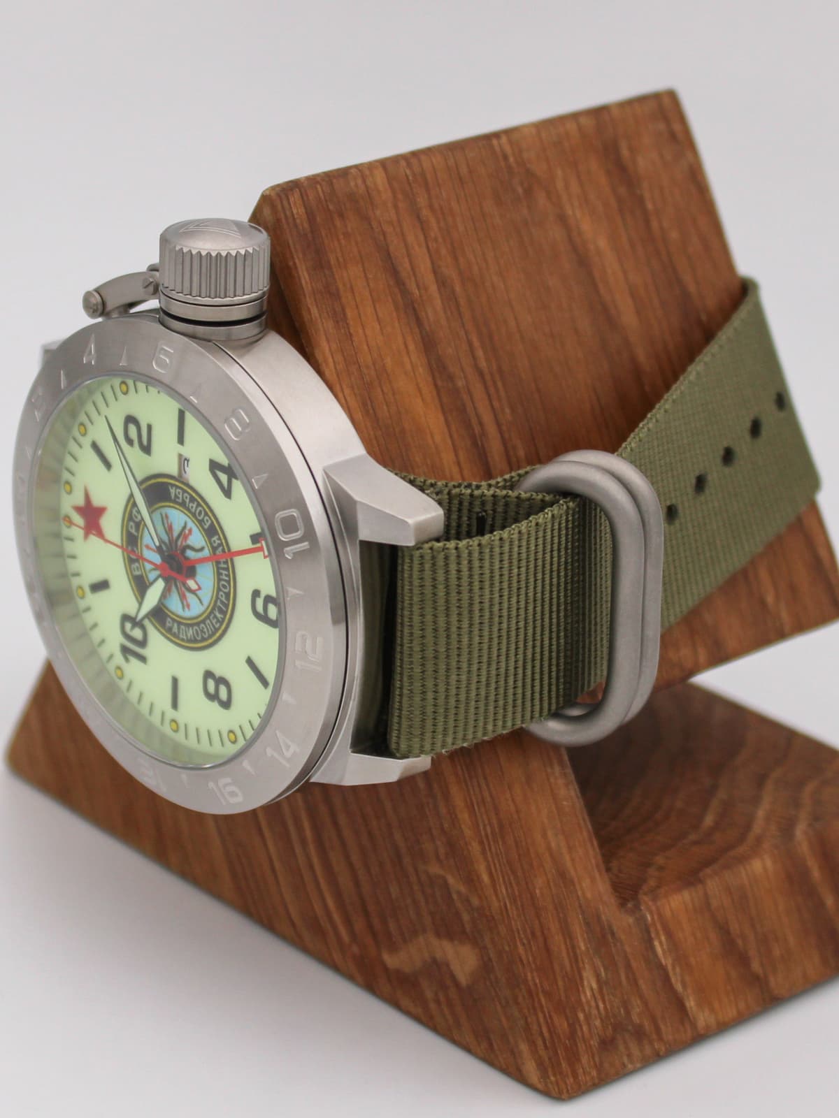 Часы Войска РЭБ механические с автоподзаводом (Seiko NH34A) 52.275.21