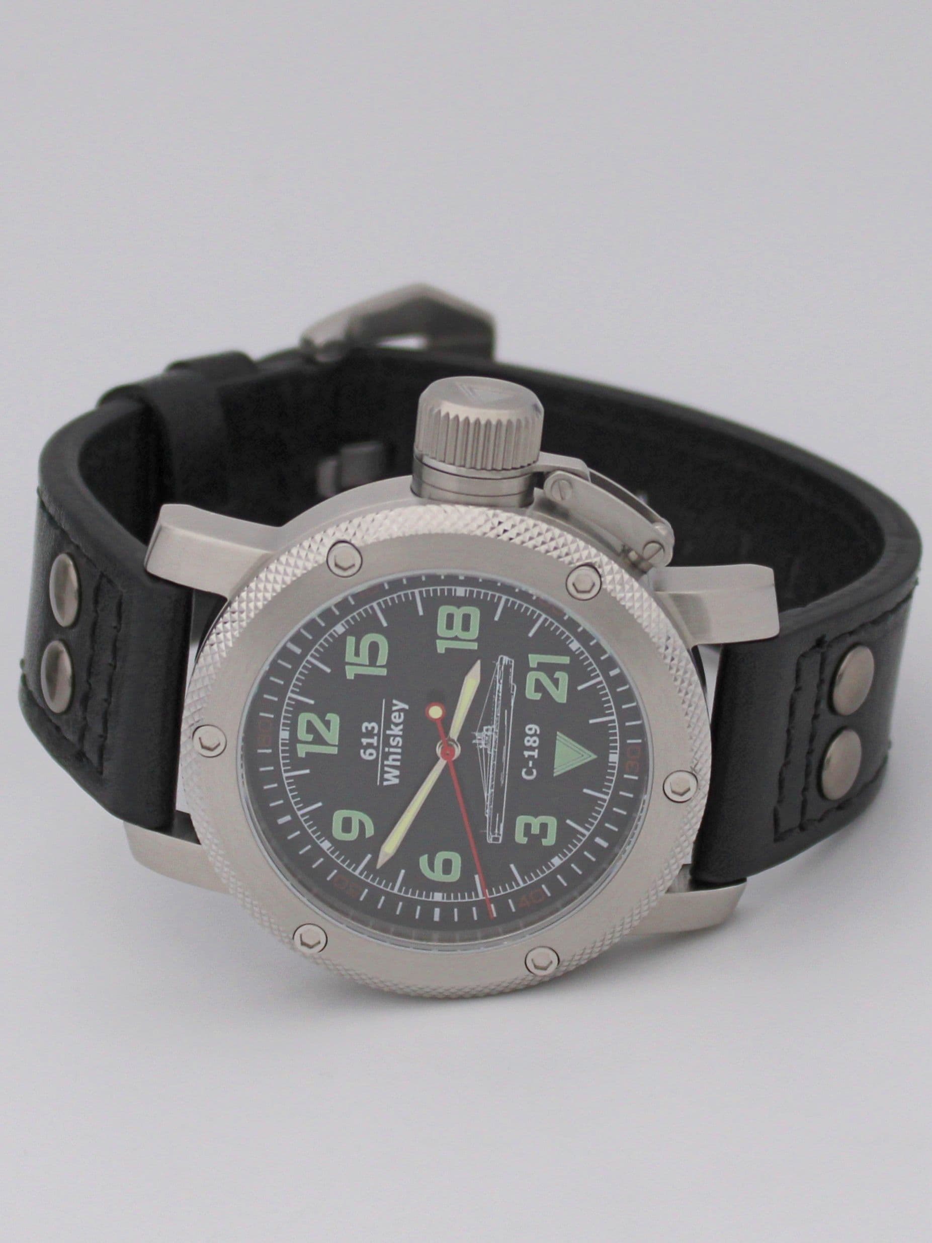 Часы С-189 (Whiskey) механические с автоподзаводом (Восток 2431) 01.104.01