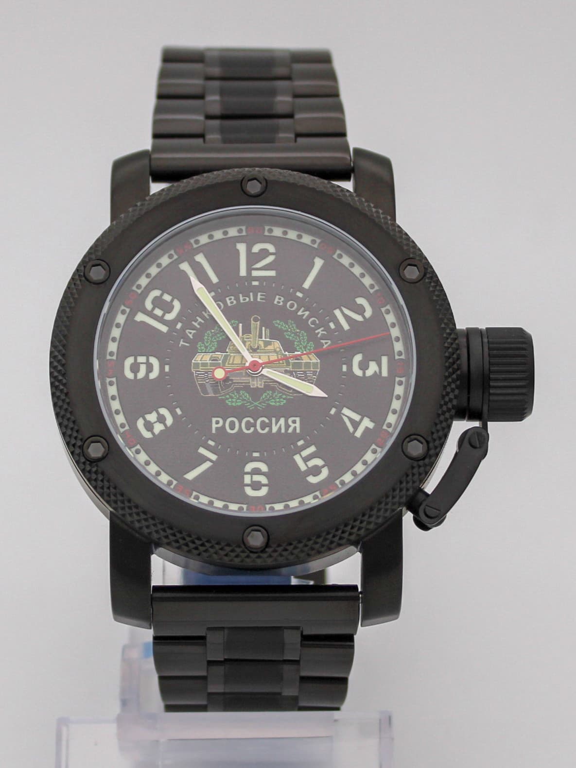 Часы Танковые войска РОССИЯ, механизм Восток 2415.01