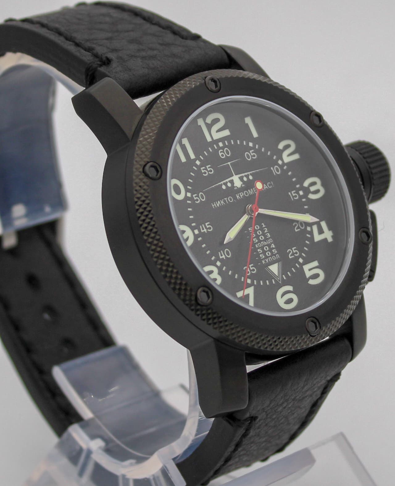 Часы ВДВ ИЛ-76 механические (сапфировое стекло)  механизм Ракета 2609