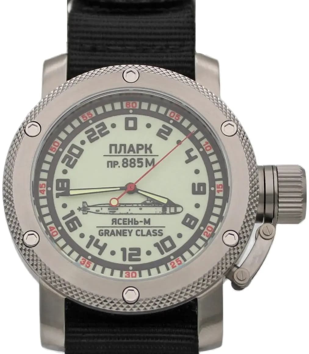 Часы  ПЛАРК 885 М Ясень-М (Graney class) механизм Восток 2431.01