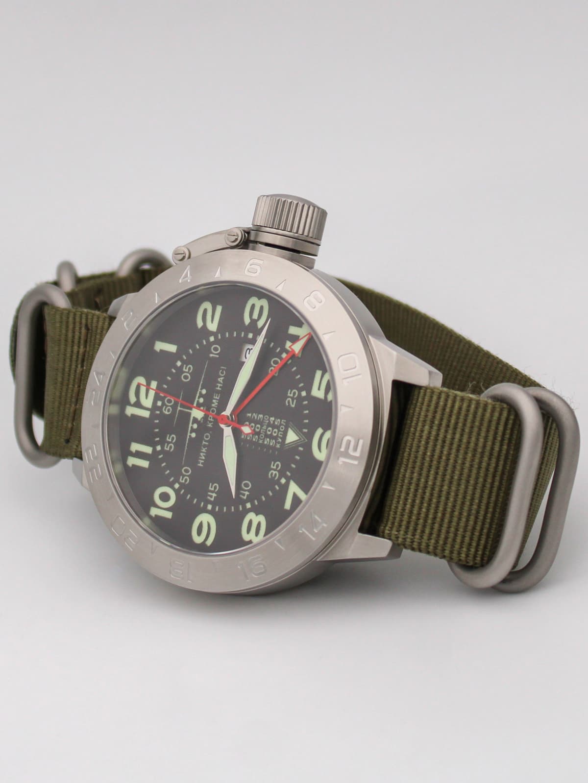 Часы ВДВ / ИЛ-76 механические с автоподзаводом (Seiko NH34A) 52.005.21