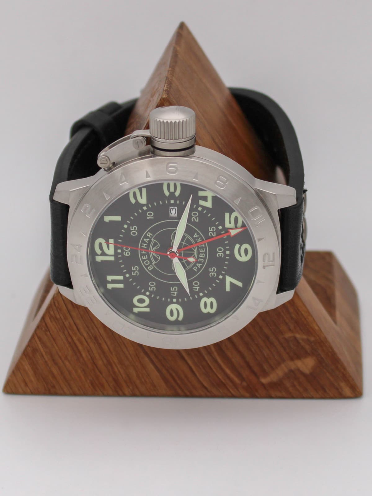 Часы Военная разведка механические с автоподзаводом (Seiko NH34A) 52.169.01