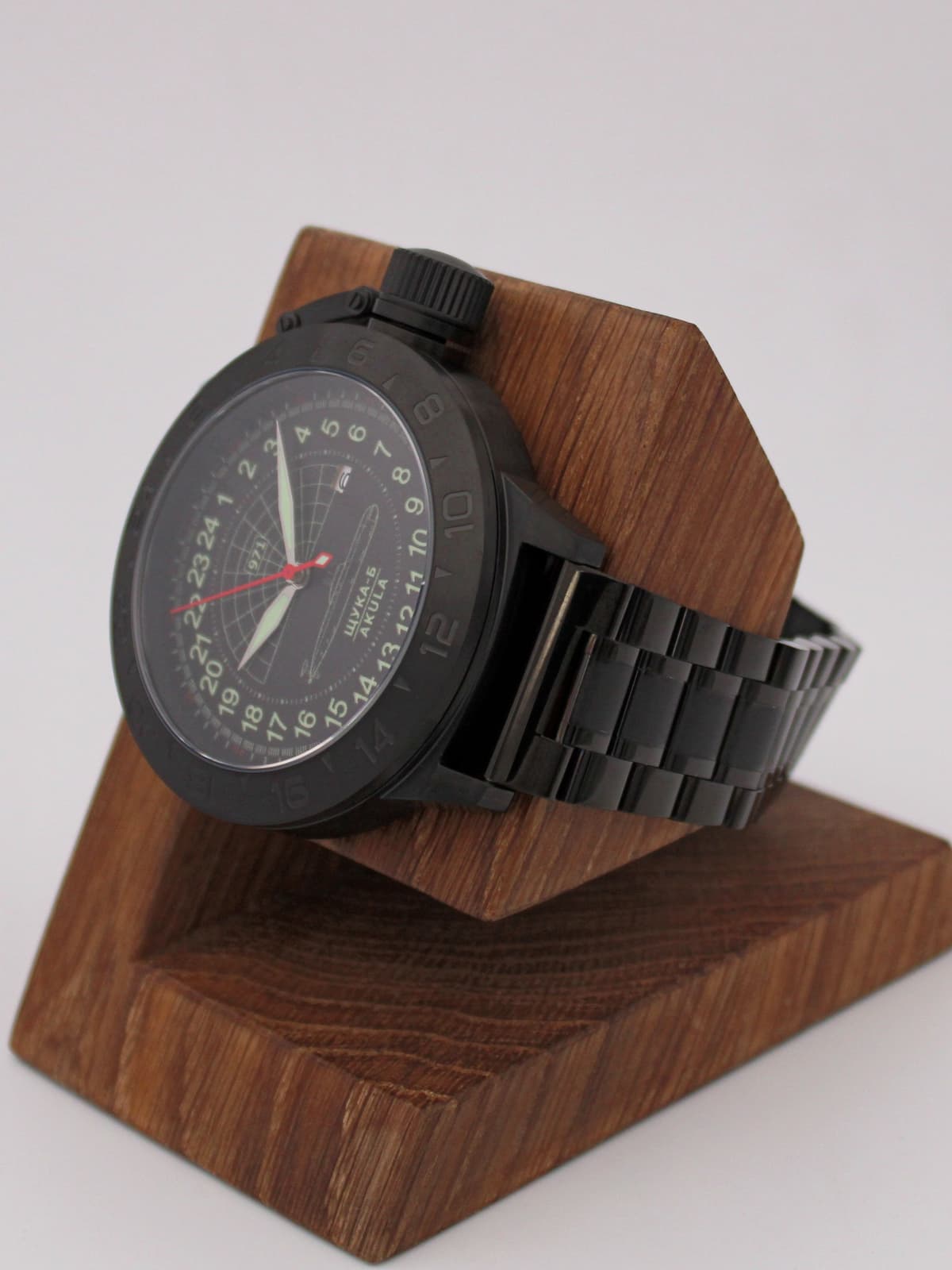 Часы 971 / Щука-Б (Akula) кварцевые (Ronda 515.24H) Q152.063.1