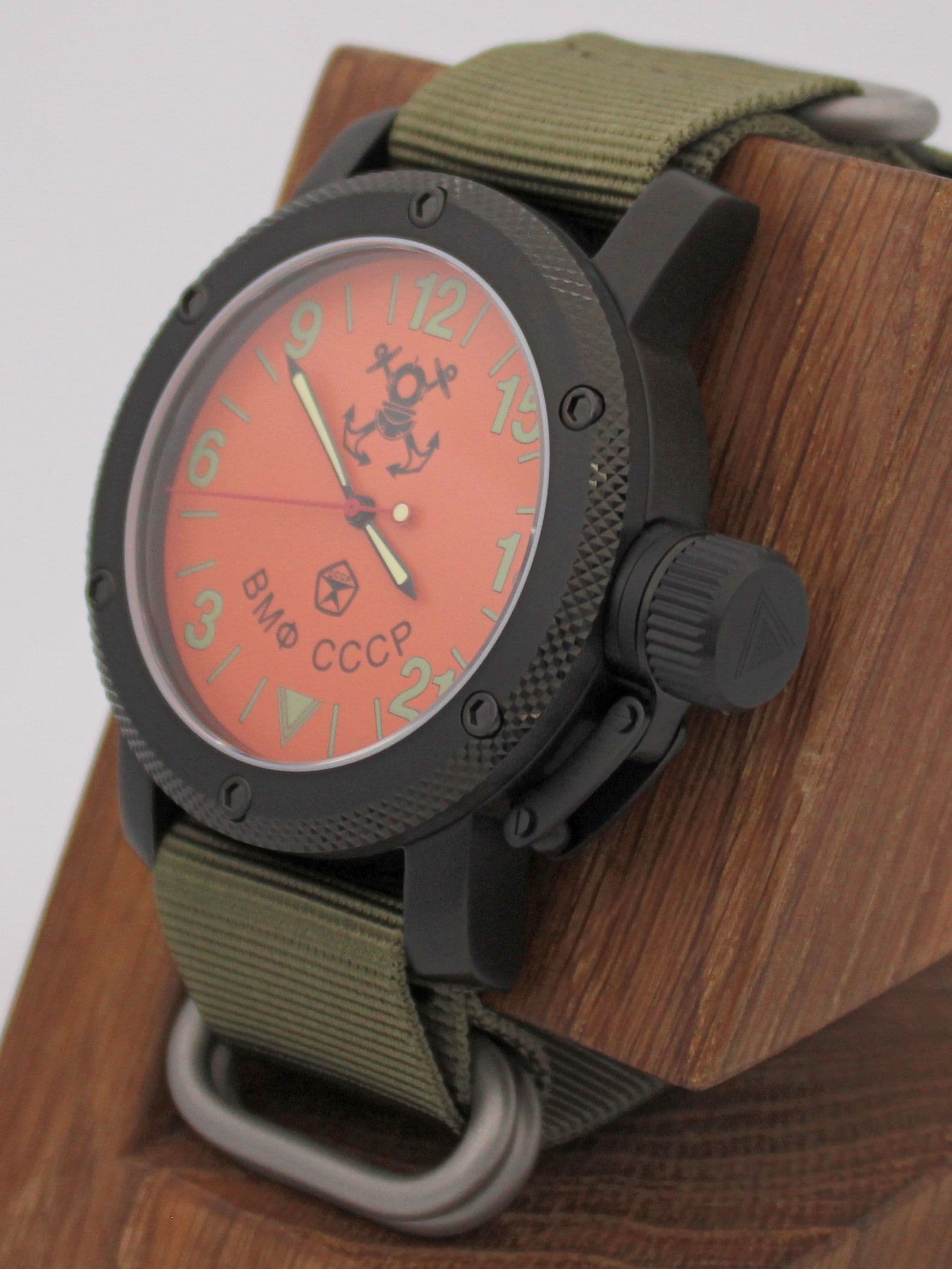 Часы ВМФ СССР механические с автоподзаводом (Восток 2431) 101.023.21
