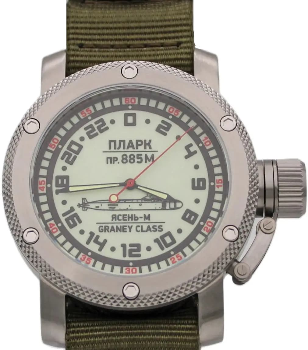 Часы  ПЛАРК 885 М Ясень-М (Graney class) механизм Восток 2431.01