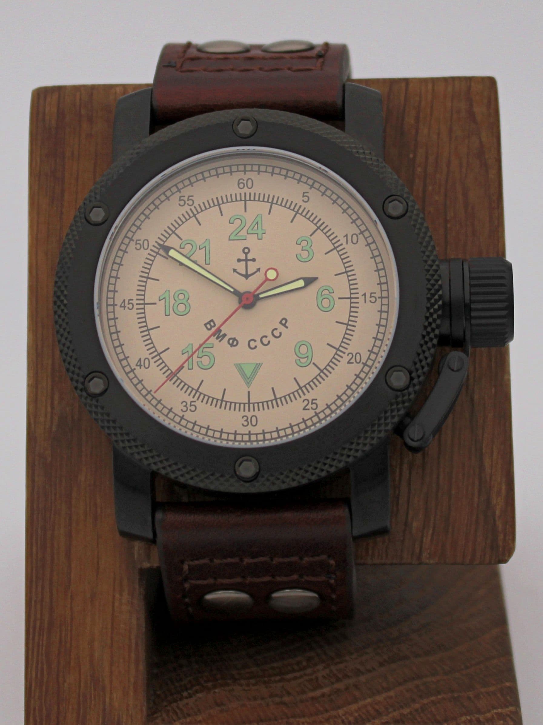 Часы ВМФ СССР механические с автоподзаводом (Восток 2431) 101.012.02