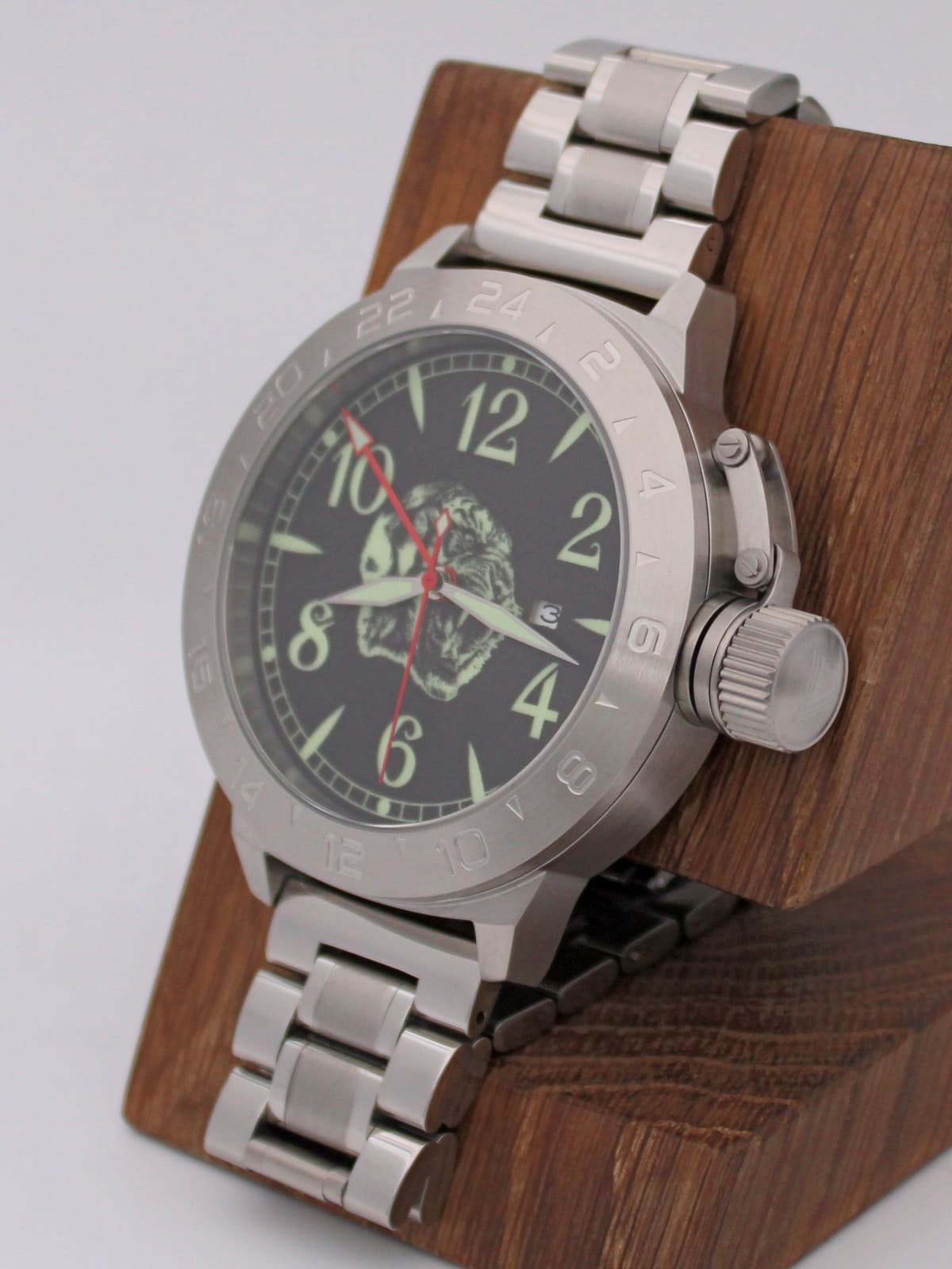 Часы Тигр механические с автоподзаводом (Seiko NH34A) 52.310.2