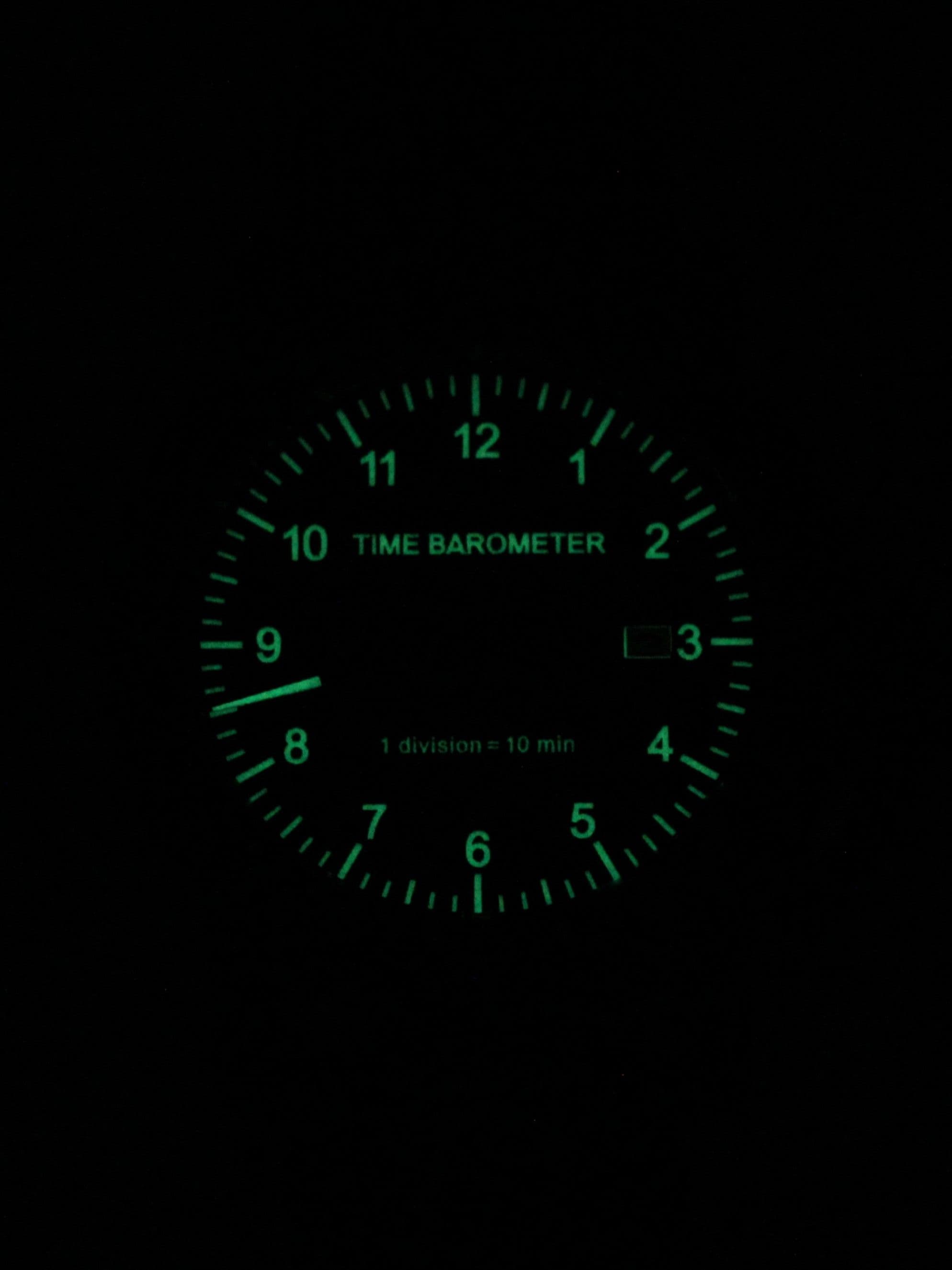 Часы Time Barometer однострелочные механические с автоподзаводом (Seiko NH35A) 147.177.1