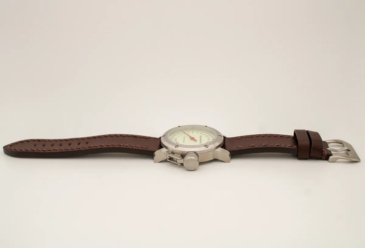 Часы Time Barometer 1600.02  одно стрелочные, механические (сапфировое стекло) с автоподзаводом, механизм Восток 2431 противоударные