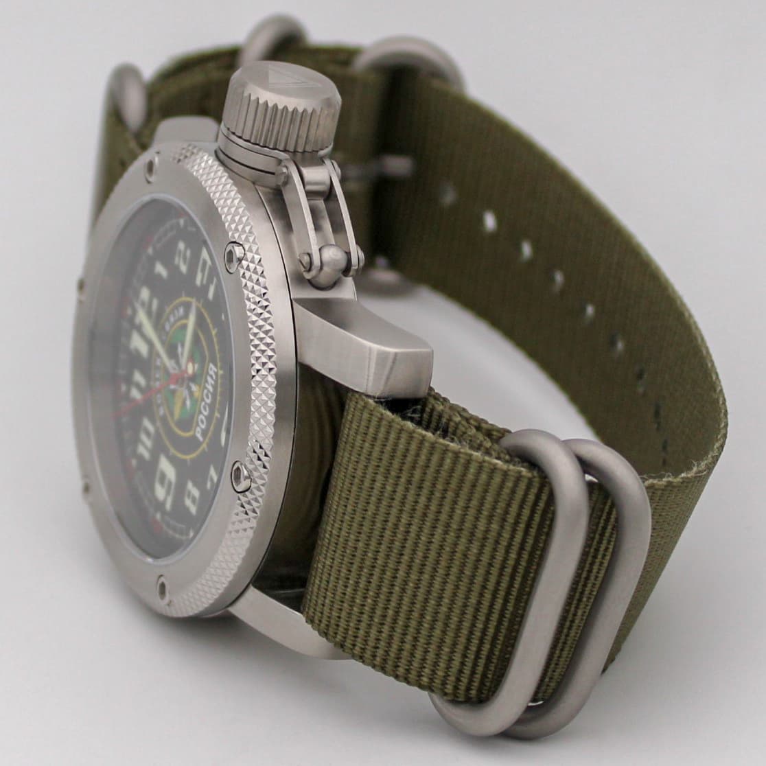 Часы ВОЙСКА СВЯЗИ РОССИИ, механизм Восток 2415.01