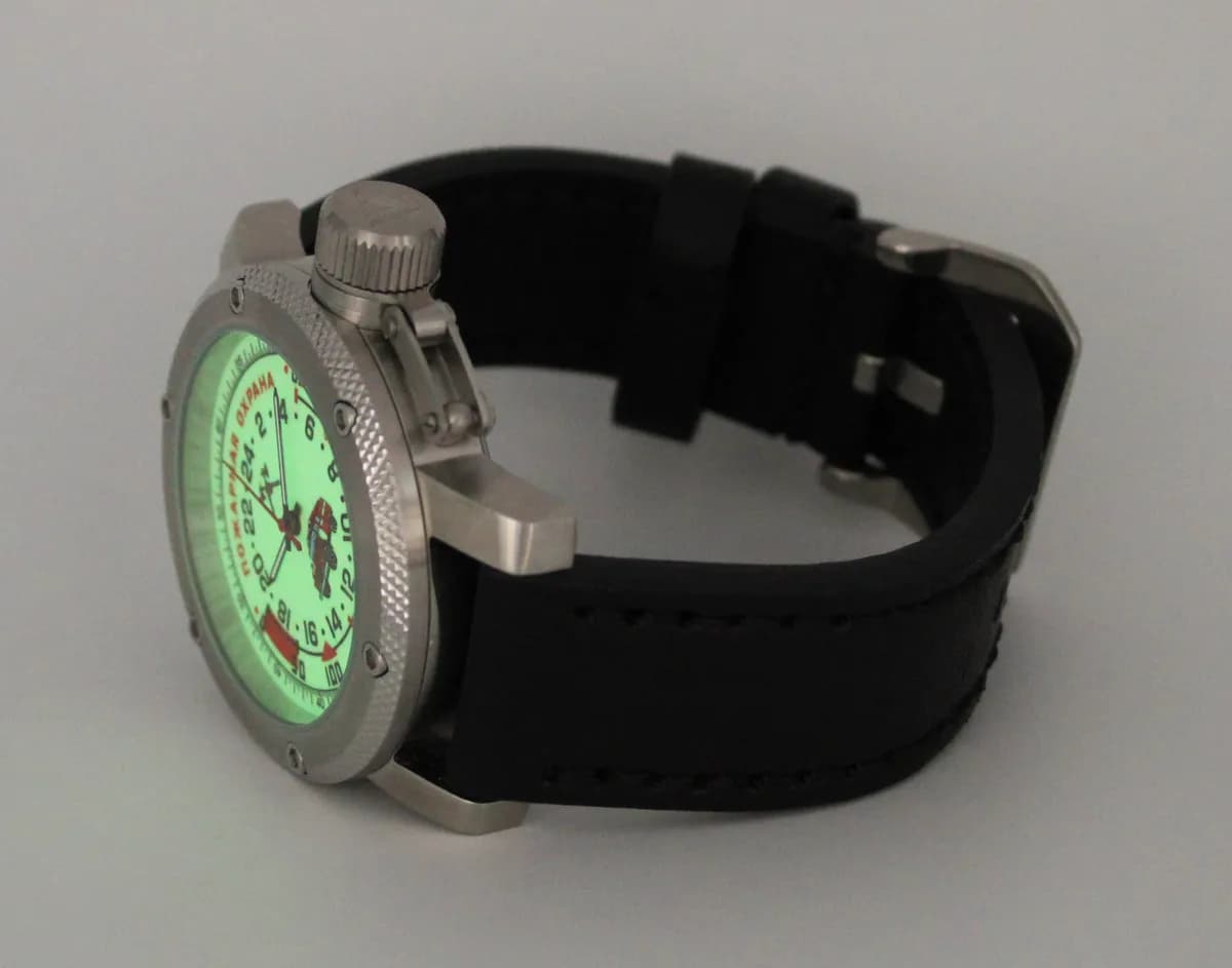 Часы наручные Пожарная охрана  333.01 механические, механизм Ракета 2623, противоударные 