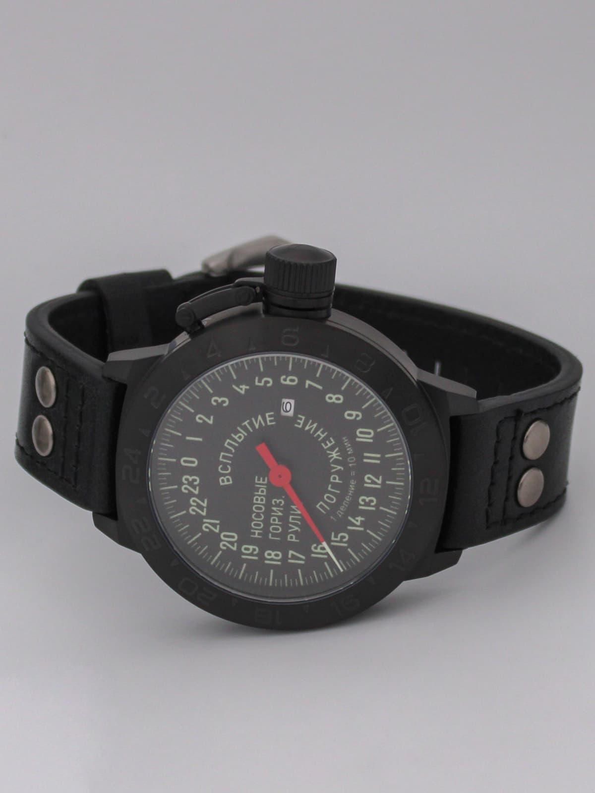 Часы Погружение / Всплытие однострелочные механические с автоподзаводом (Seiko NH34A) 152.182.01