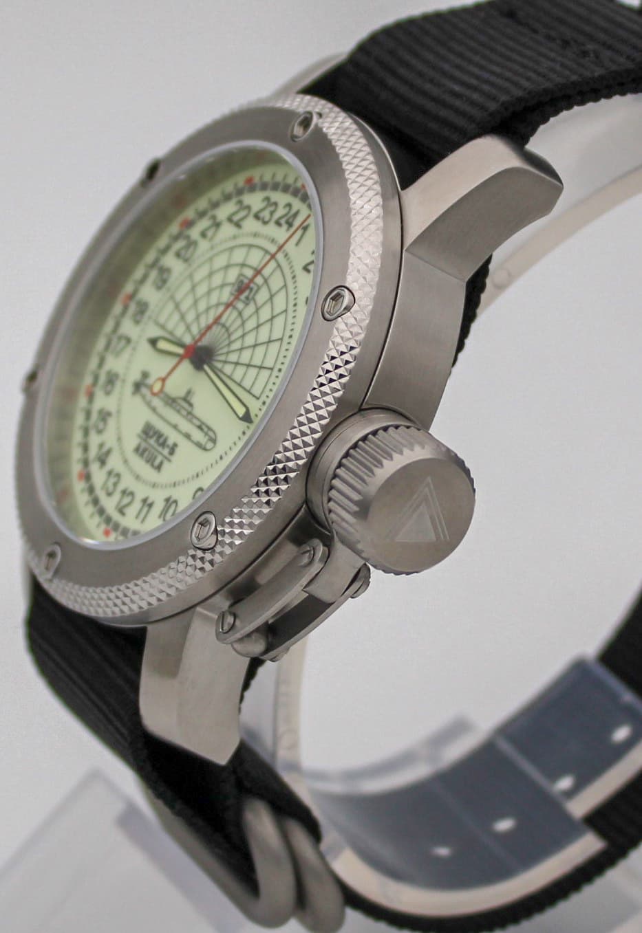 Часы 971 Щука-Б (Акула), механизм Восток 2415.01