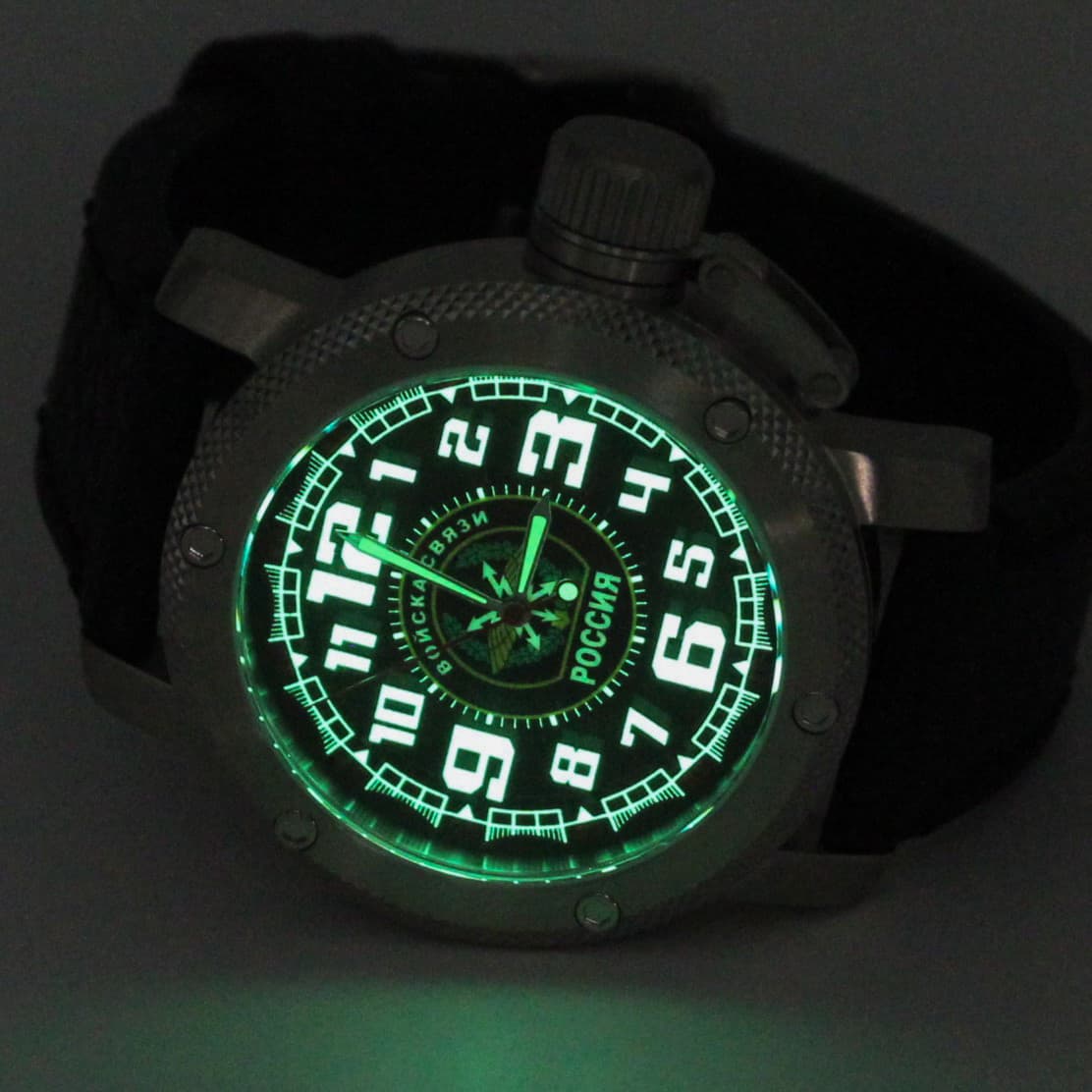 Часы ВОЙСКА СВЯЗИ РОССИИ, механизм Восток 2415.01