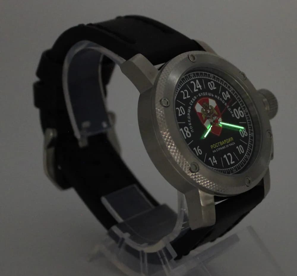 Часы наручные Росгвардия 164.01 механические, механизм Ракета 2623 Н