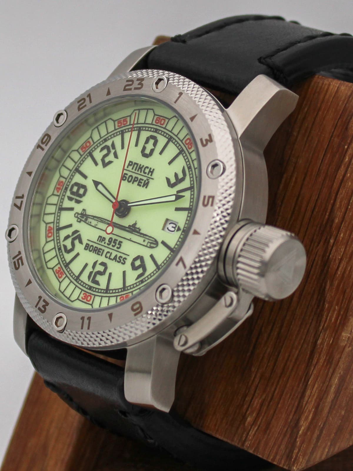 Часы РПКСН 955 Борей (Borei class) кварцевые (Ronda 515.24H) Q47.190.01