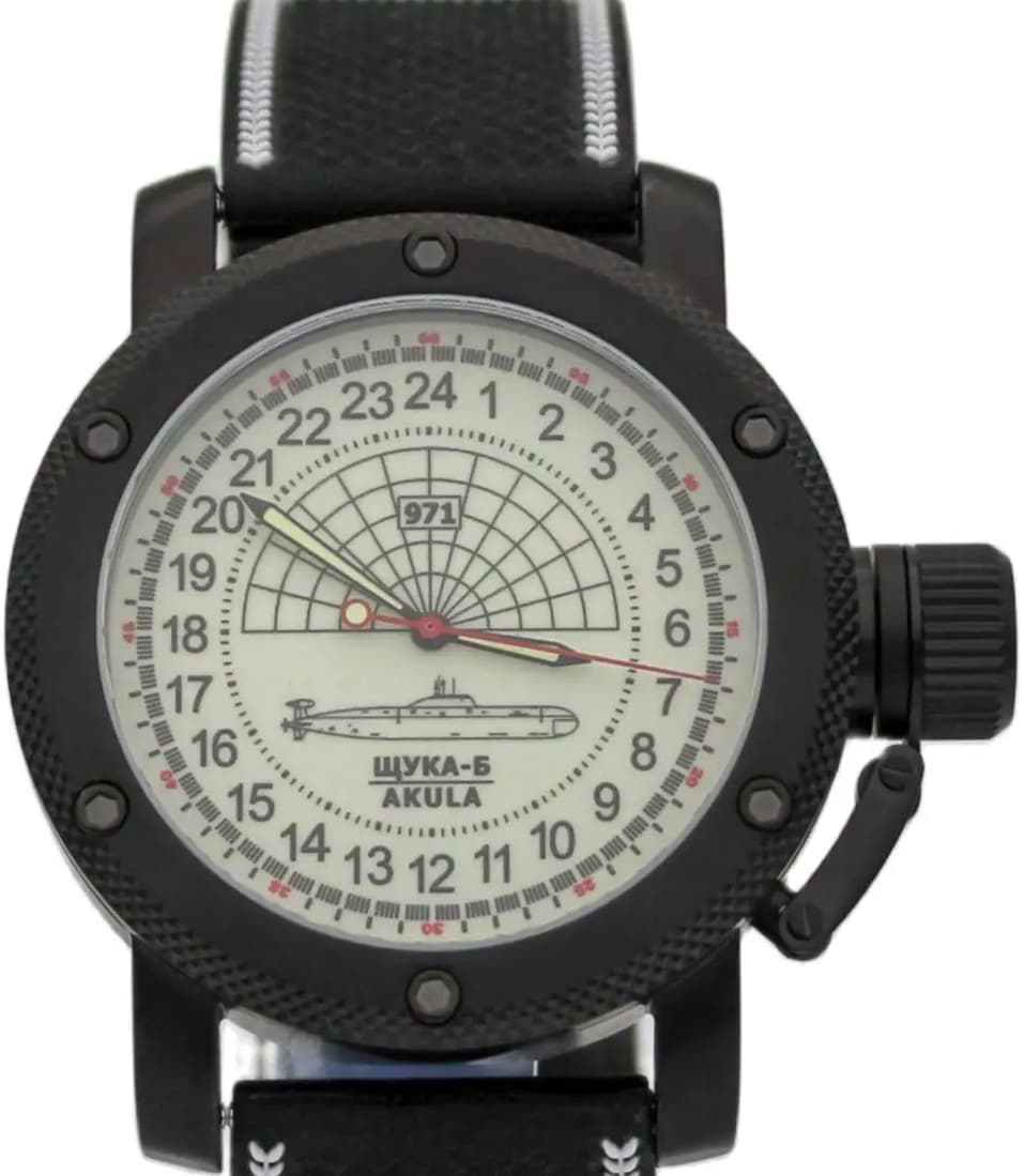 Часы 971 Щука-Б (Акула), механизм Восток 2415.01