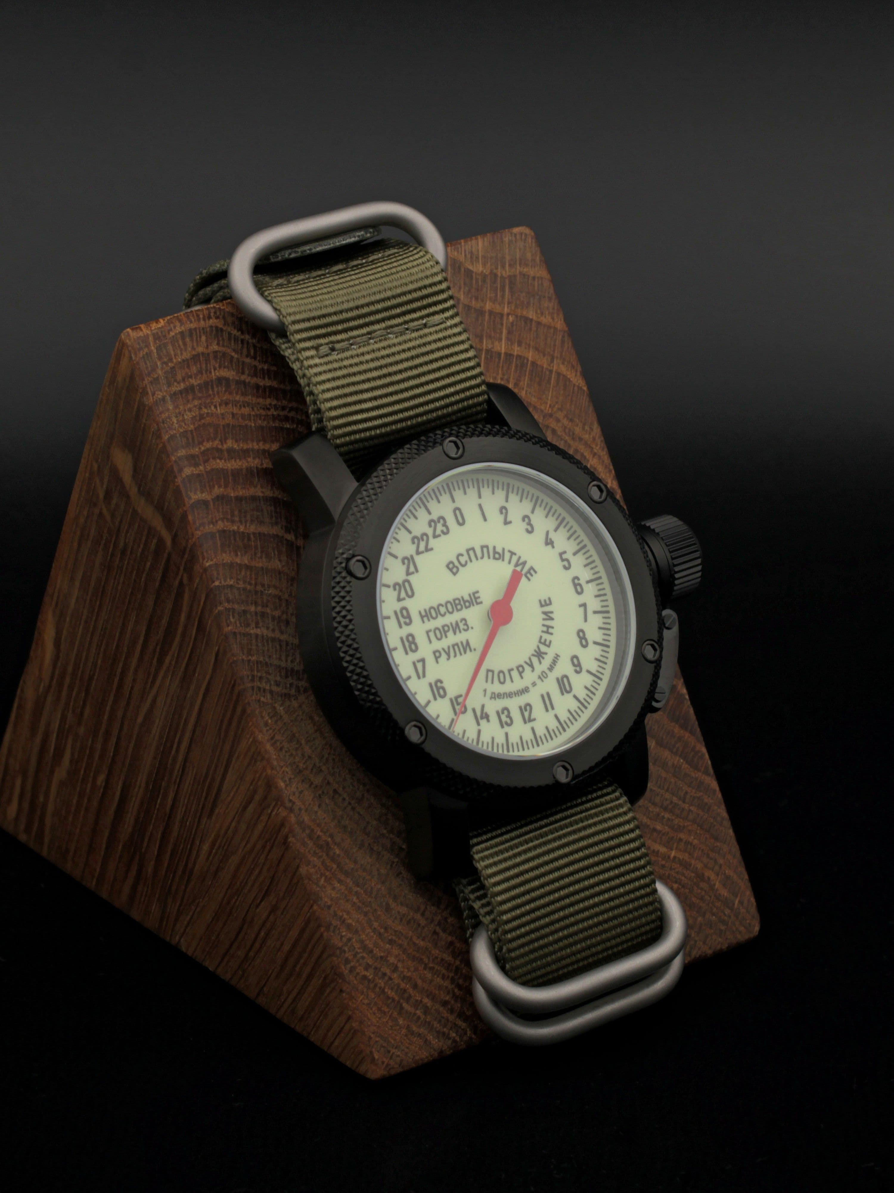 Часы Погружение / Всплытие однострелочные механические с автоподзаводом (Восток 2431) 101.181.21