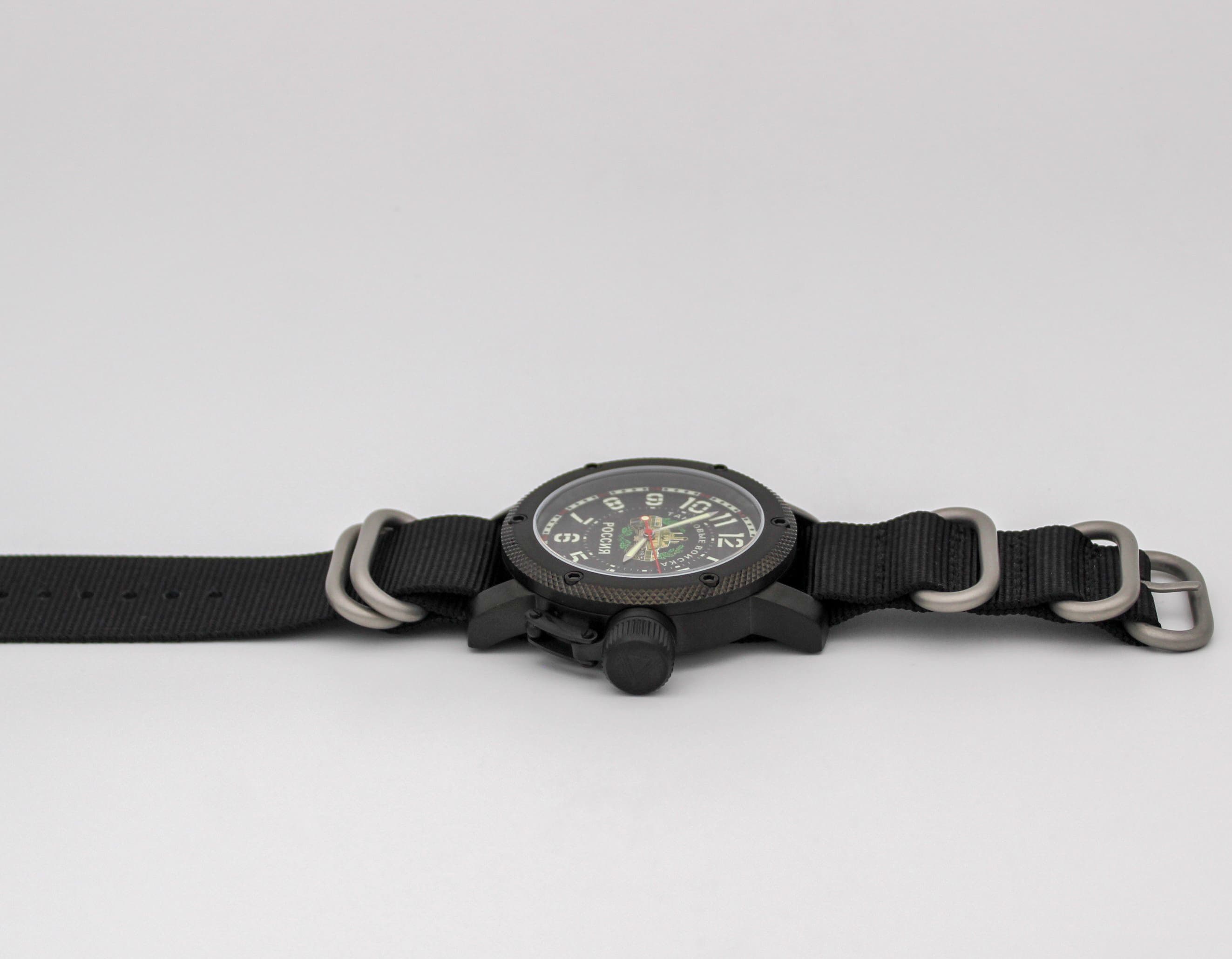 Часы Танковые войска РОССИЯ, механизм Восток 2415.01