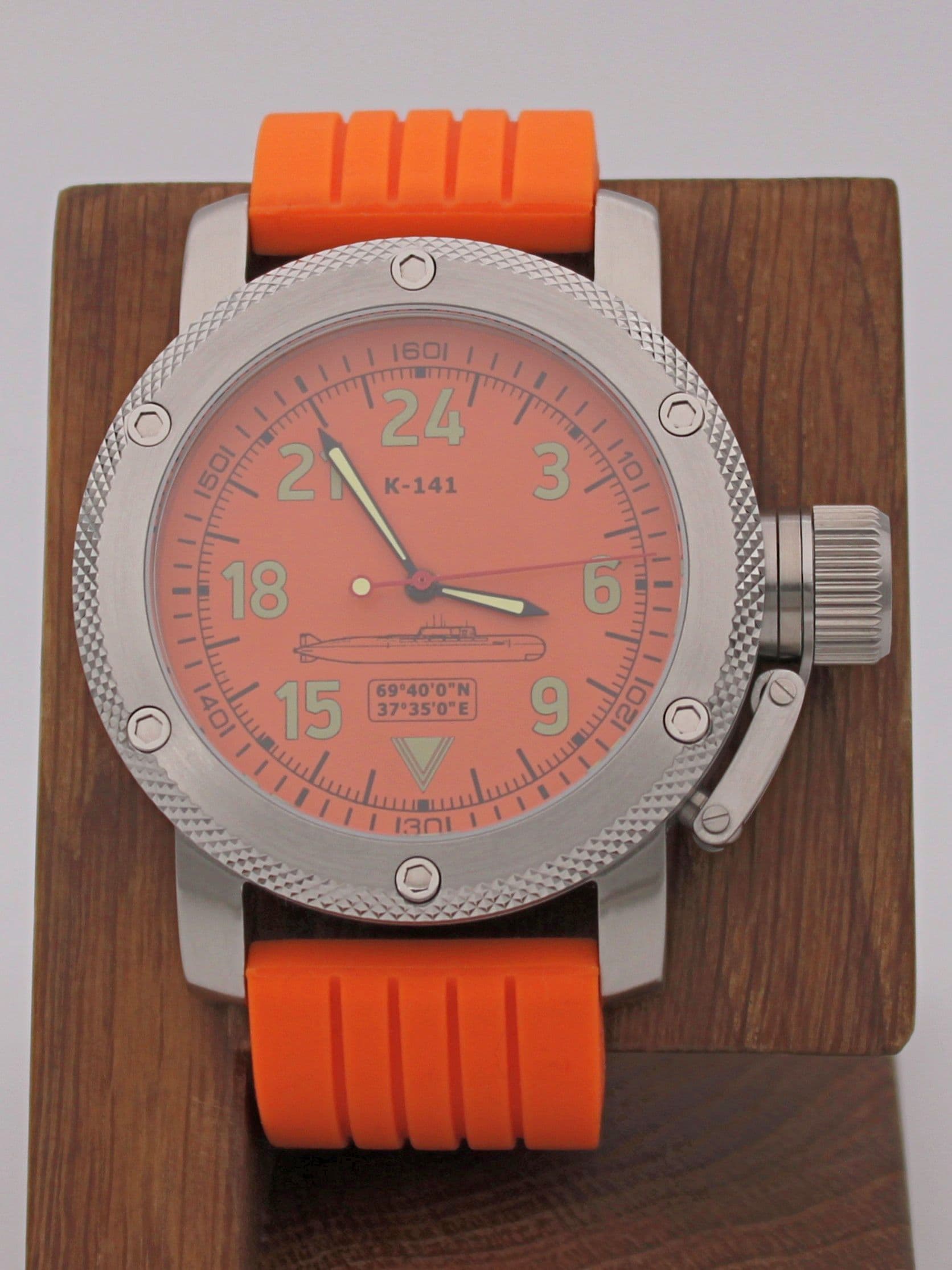 Часы К-141 / Курск (Oscar-II) механические с автоподзаводом (Восток 2431) 01.088.15
