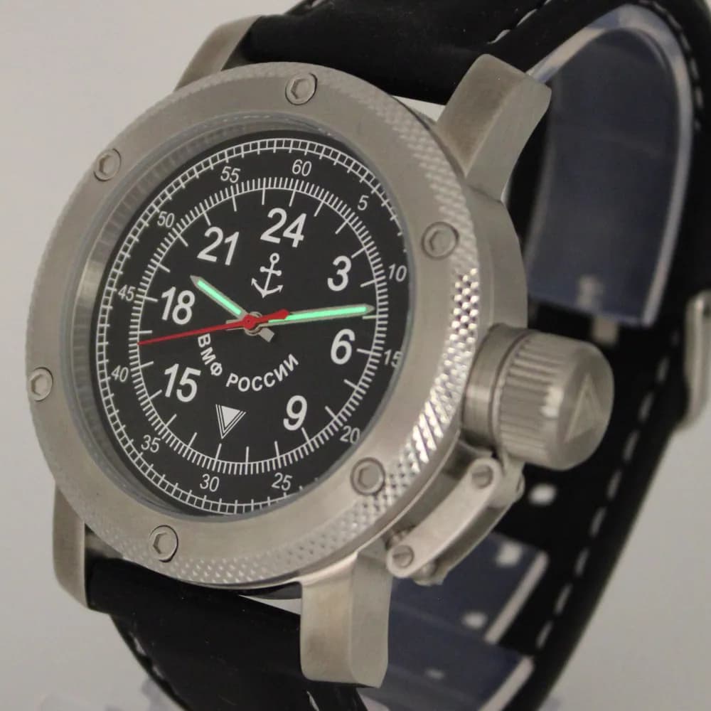 Часы ВМФ России  017.11 механические, механизм Ракета 2623 