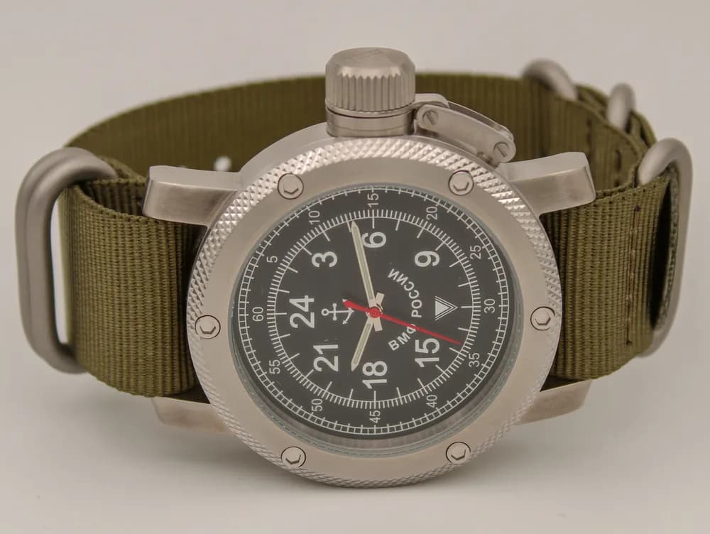 Часы ВМФ России  017.21 механические, механизм Ракета 2623 