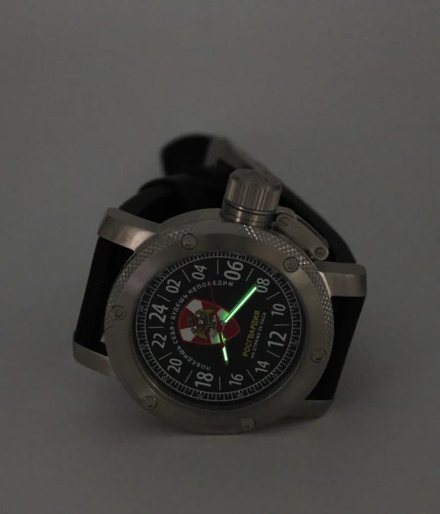 Часы наручные Росгвардия 164.01 механические, механизм Ракета 2623 Н
