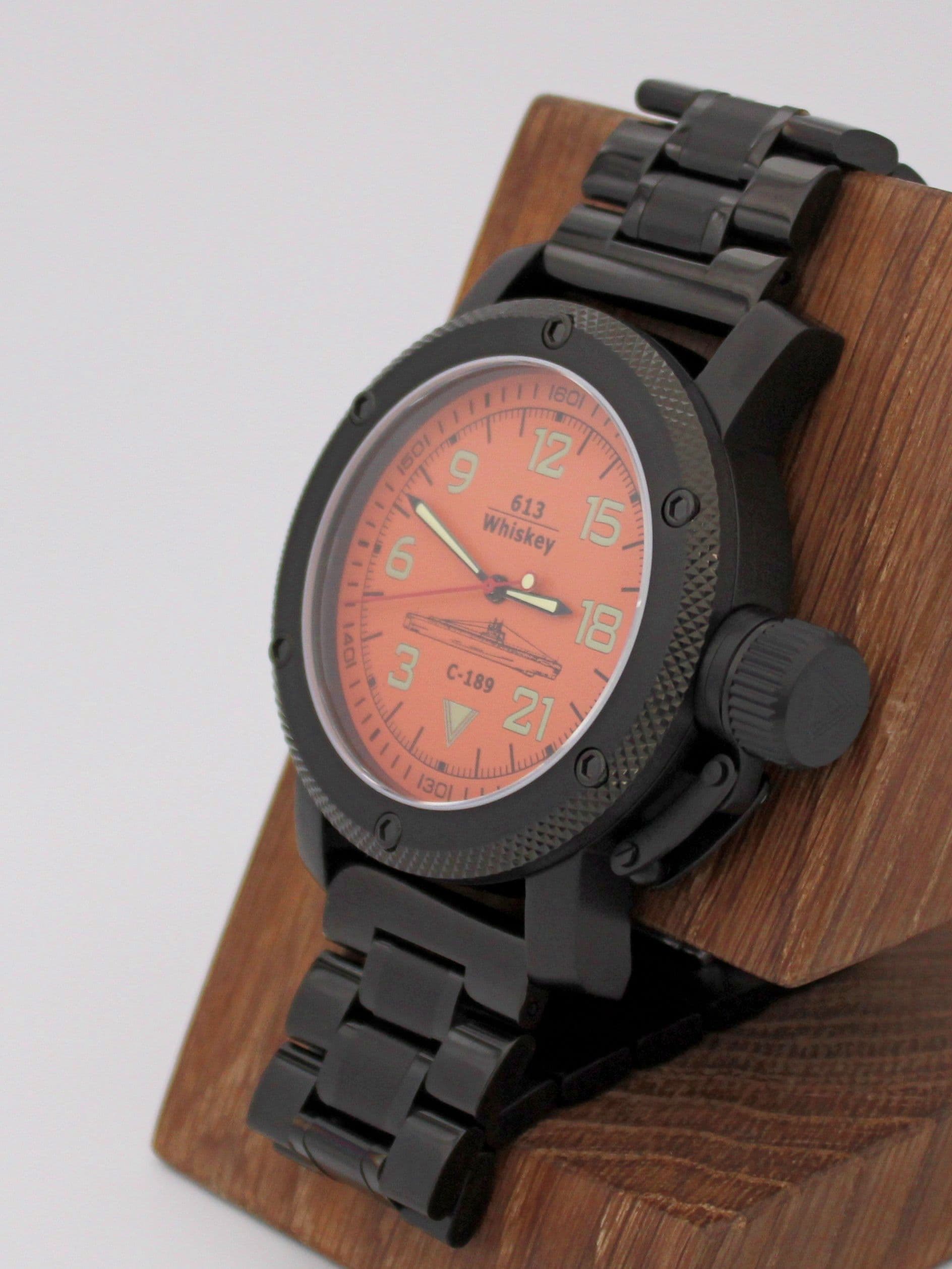 Часы С-189 (Whiskey) механические с автоподзаводом (Восток 2431) 101.103.1