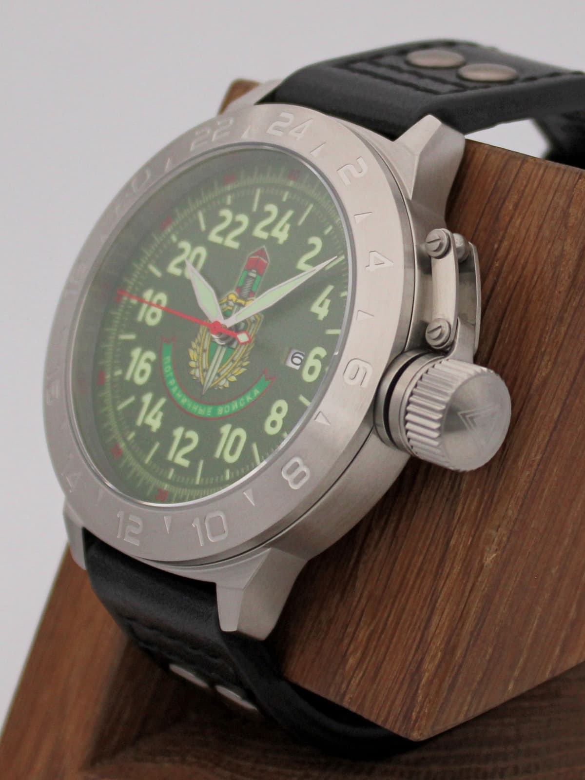 Часы Погранвойска механические с автоподзаводом (Seiko NH34A) 52.242.01