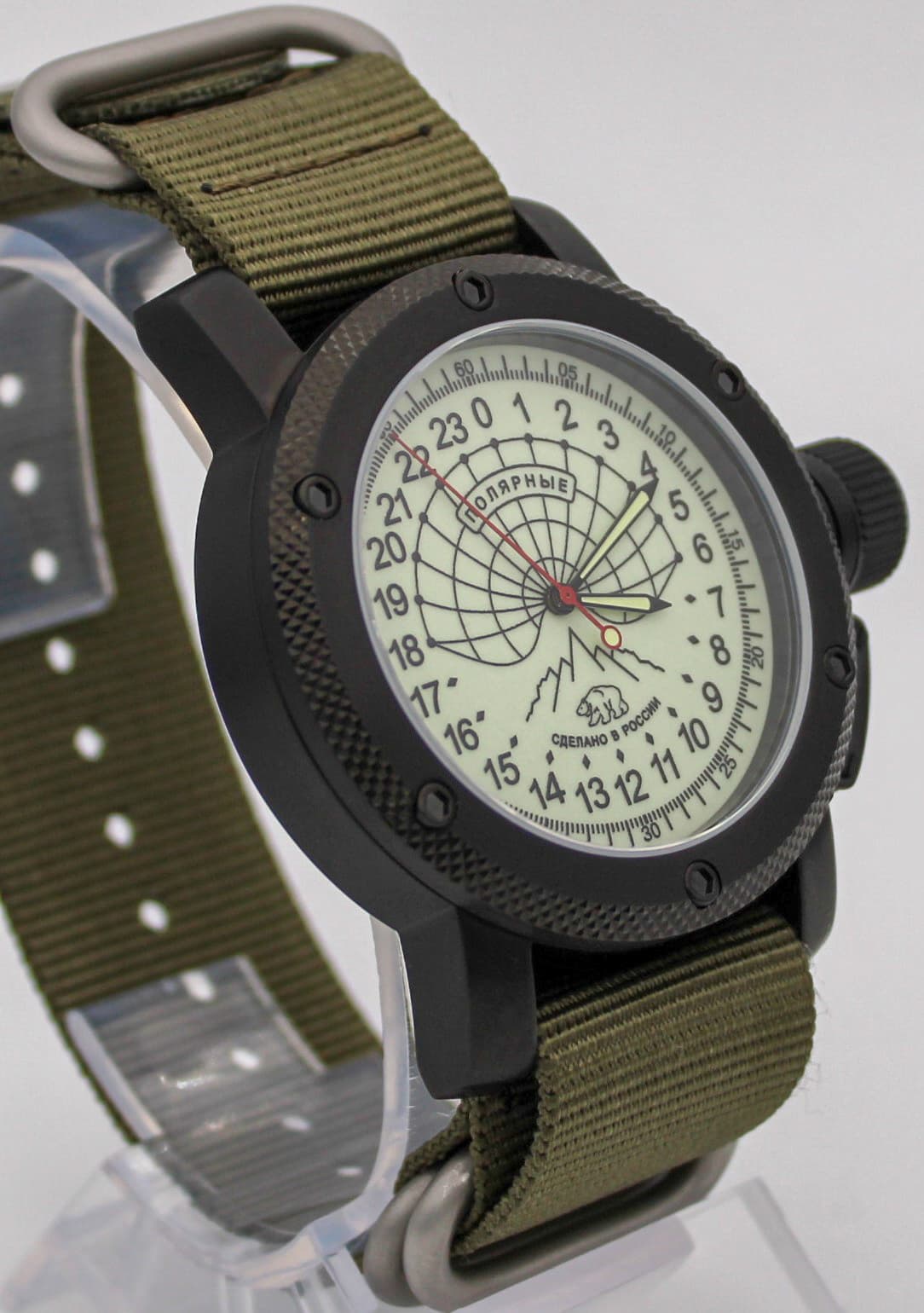 Часы Полярные (медведь) механизм Восток 2431.01