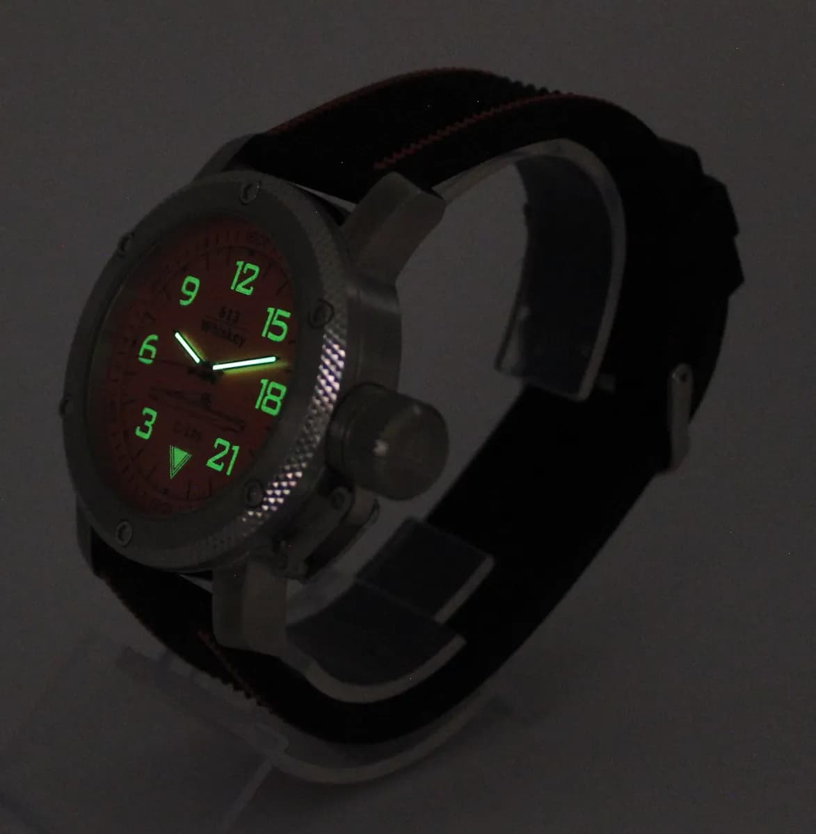 Часы наручные  С-189 (Whiskey) механические 103.17,  механизм Ракета 2623 Н