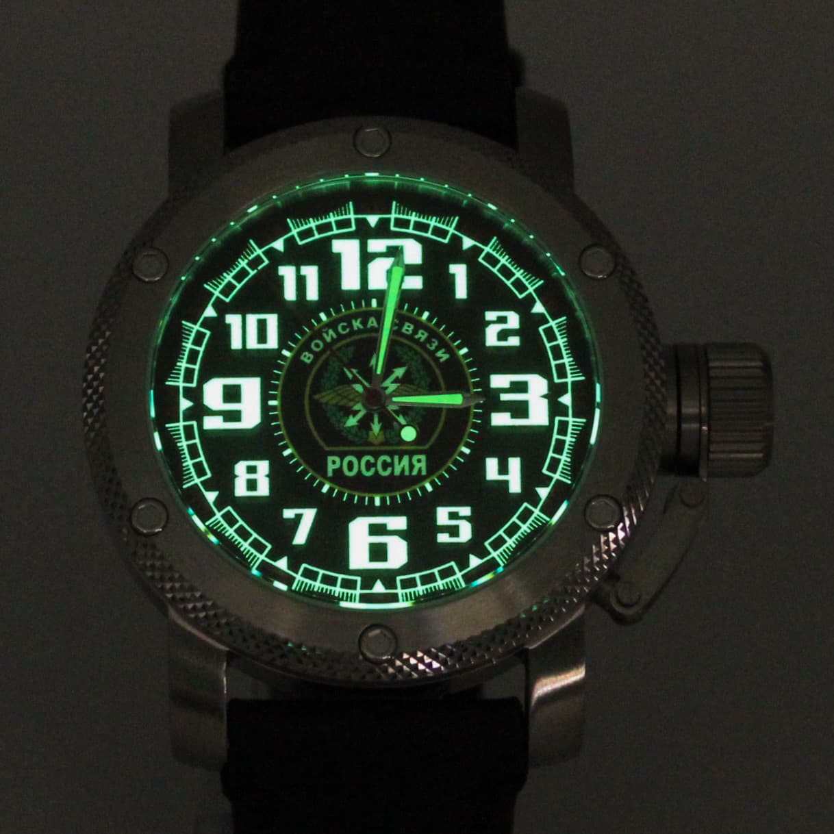 Часы ВОЙСКА СВЯЗИ РОССИИ, механизм Восток 2415.01