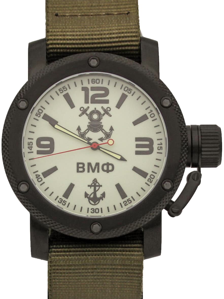 Часы ВМФ(с якорем) механизм Восток 2415.01