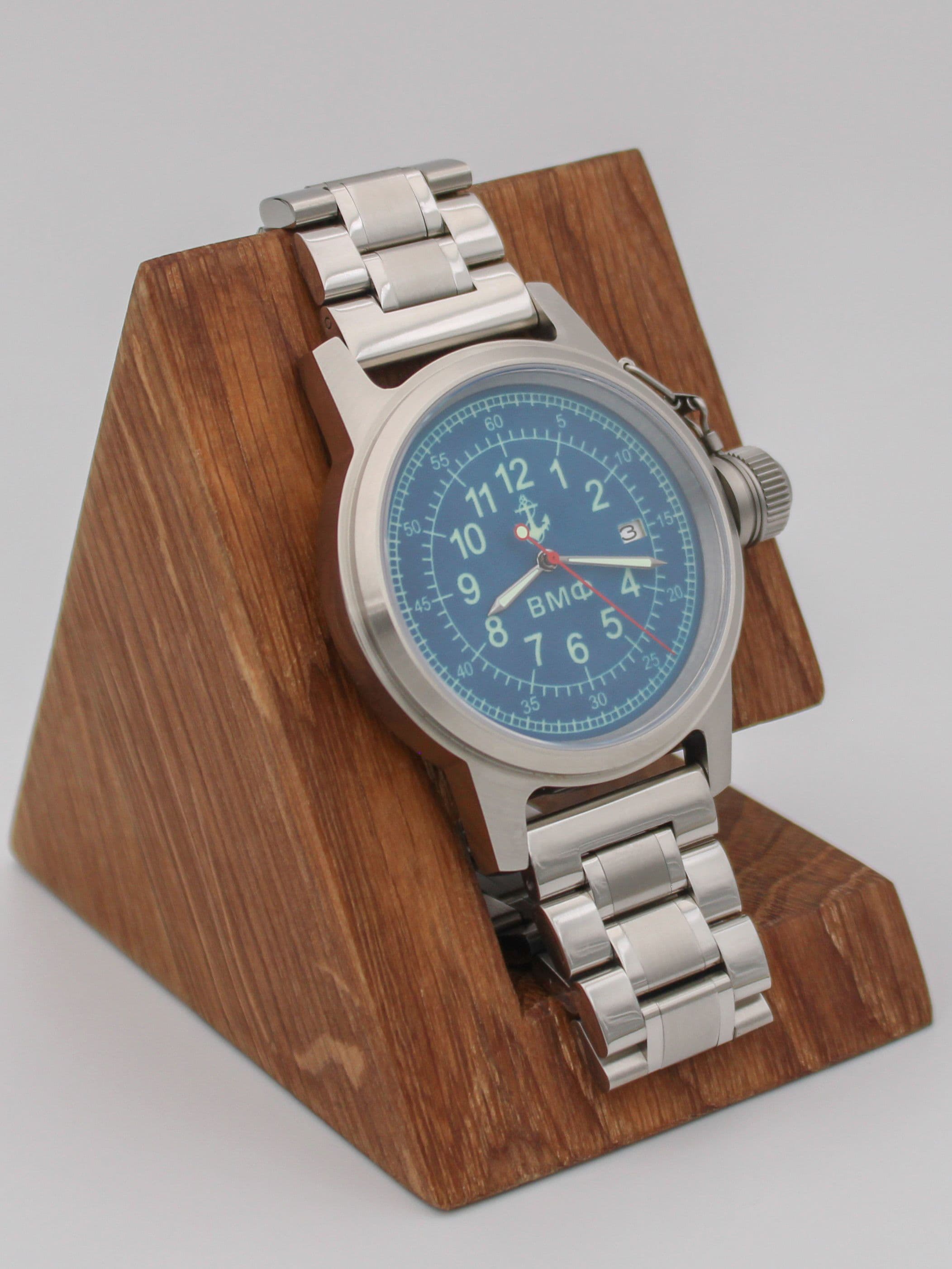 Часы ВМФ механические с автоподзаводом (Seiko NH35A) 45.322.2