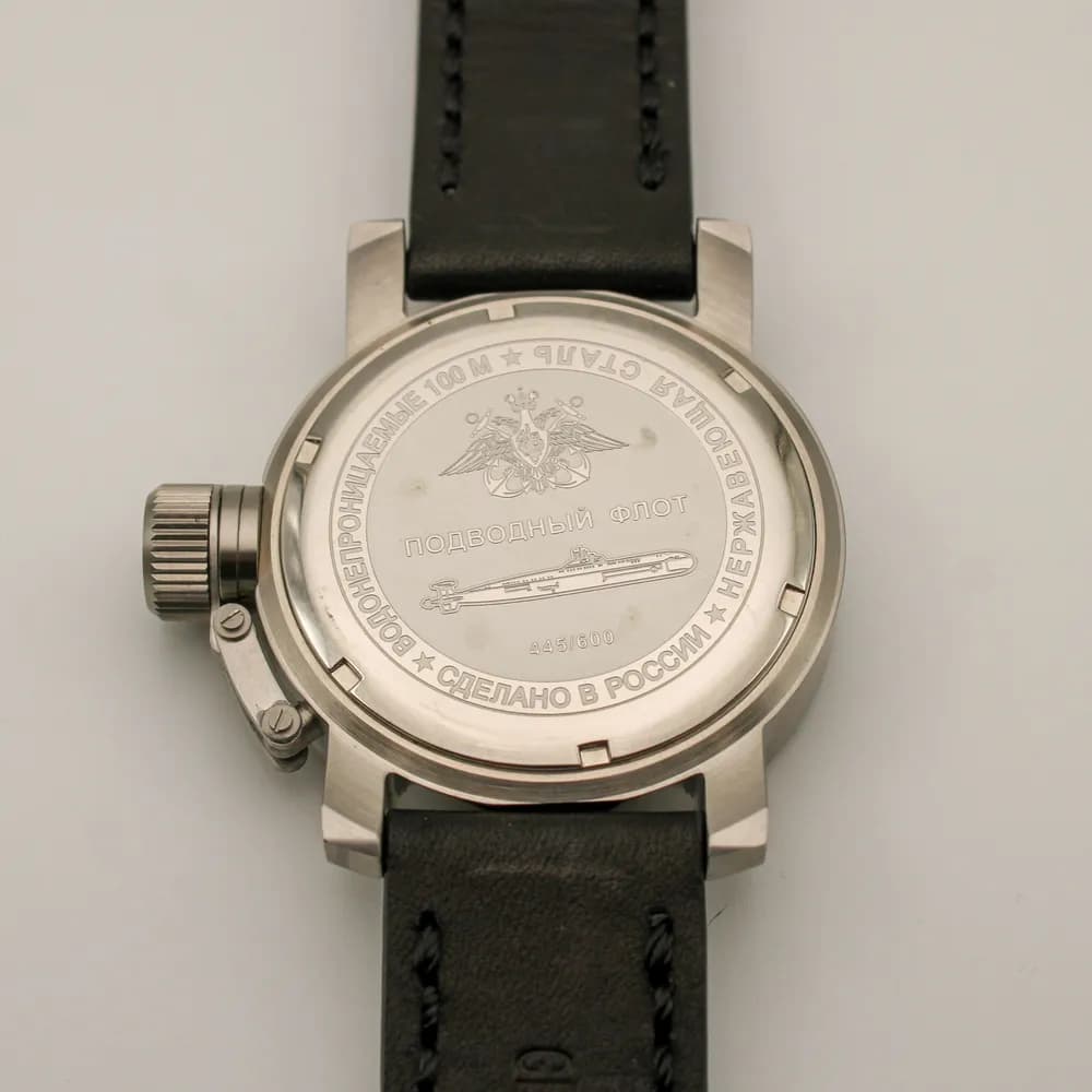 Часы К-278 / Комсомолец (Mike) механические 044.01механизм Ракета 2623